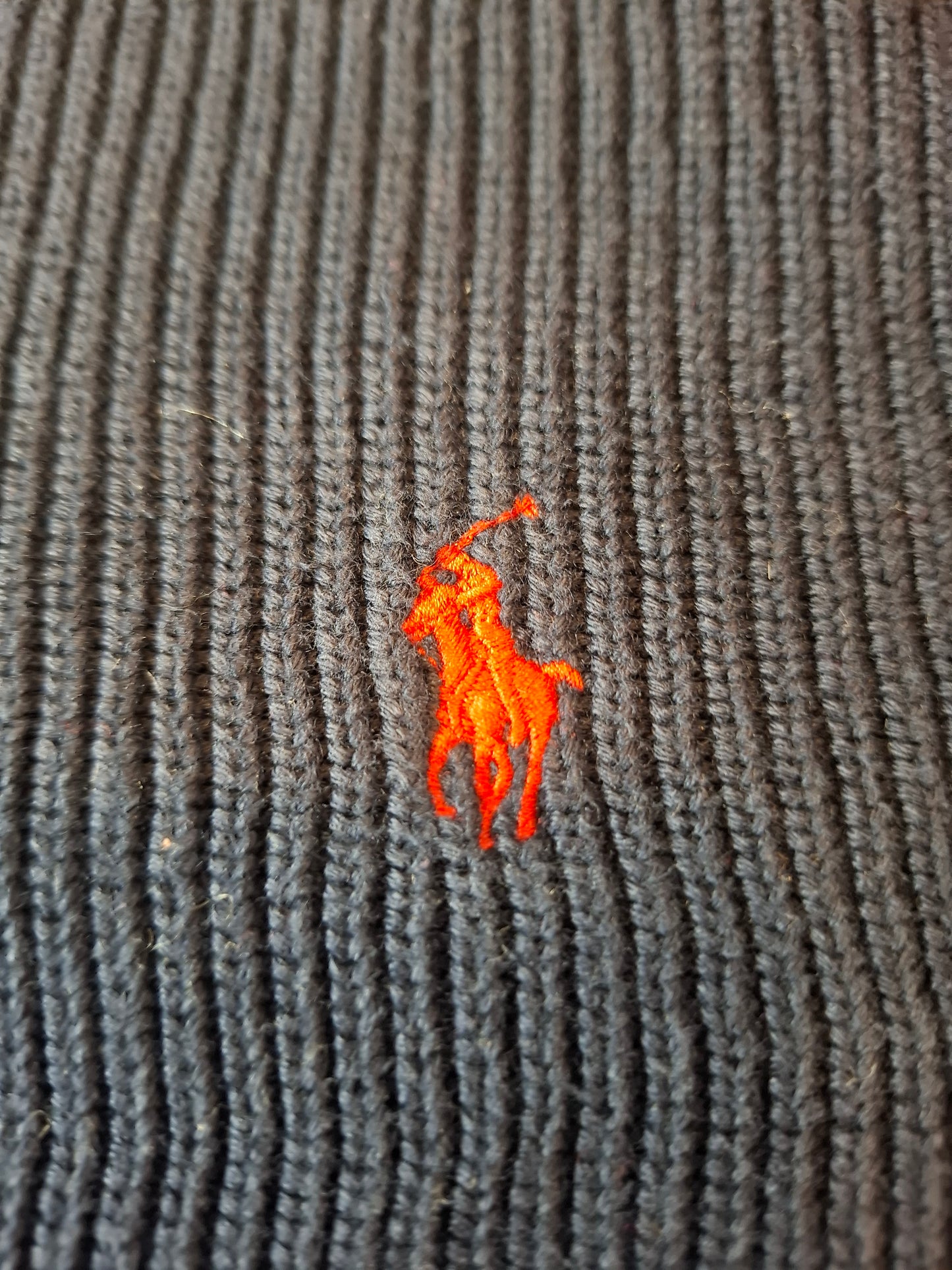 000935 Polo Ralph Lauren Full zip sweater size S Navy Blue