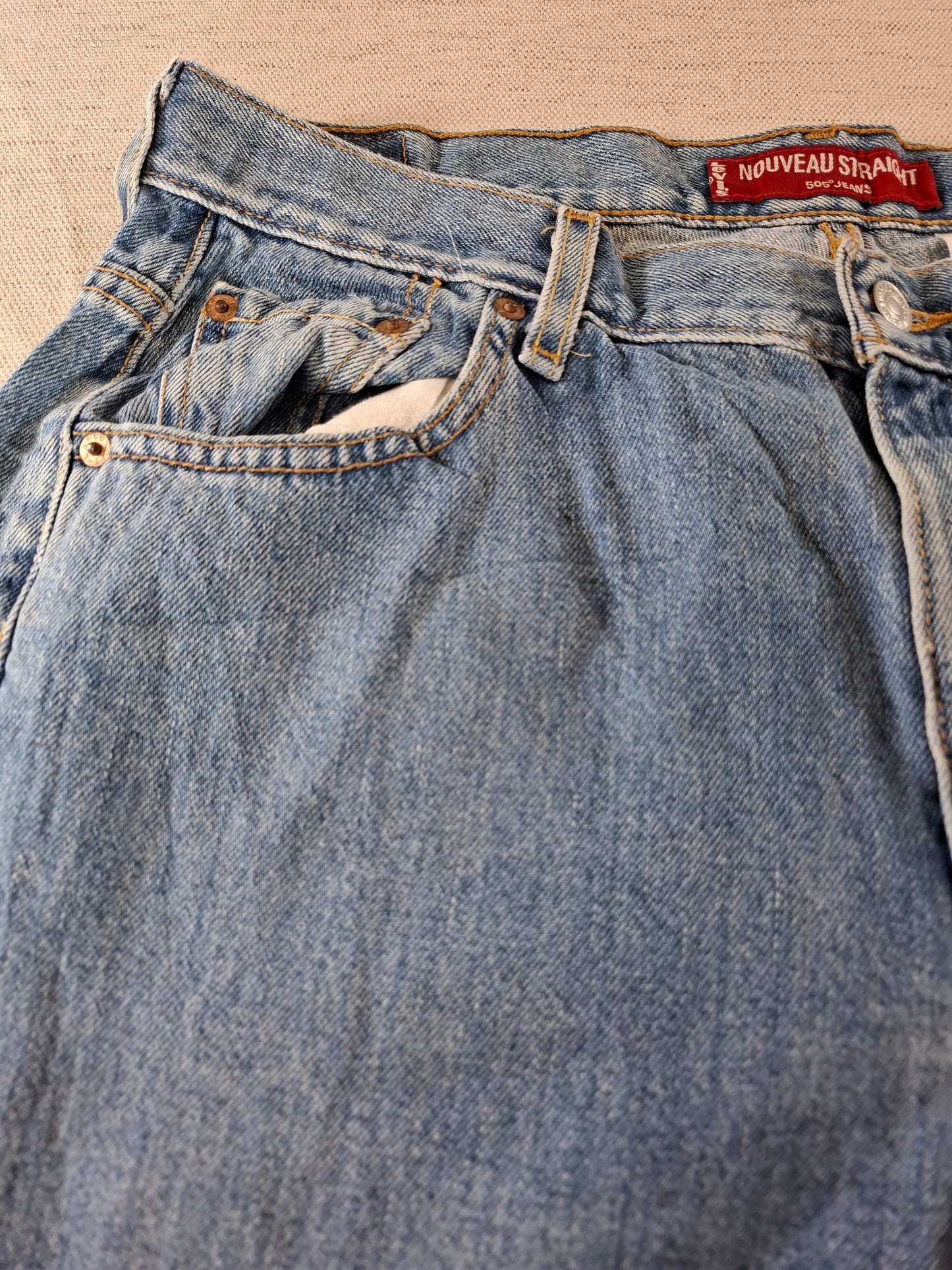 000178 Levi's 505 Jeans size 14 Blue