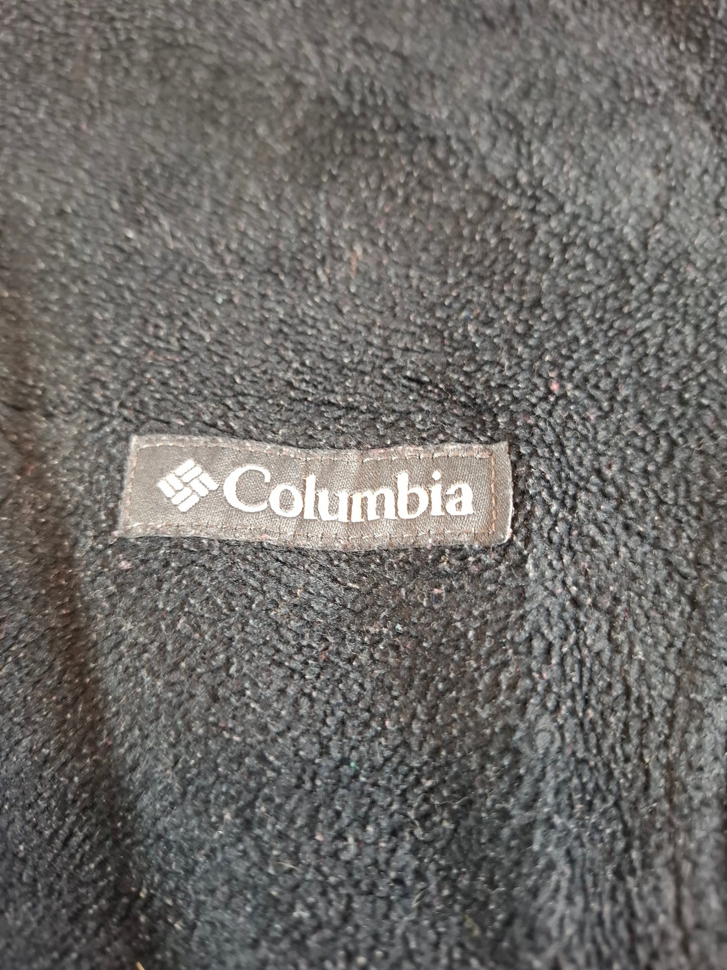001144 Columbia Fleece bodywarmer size M Black