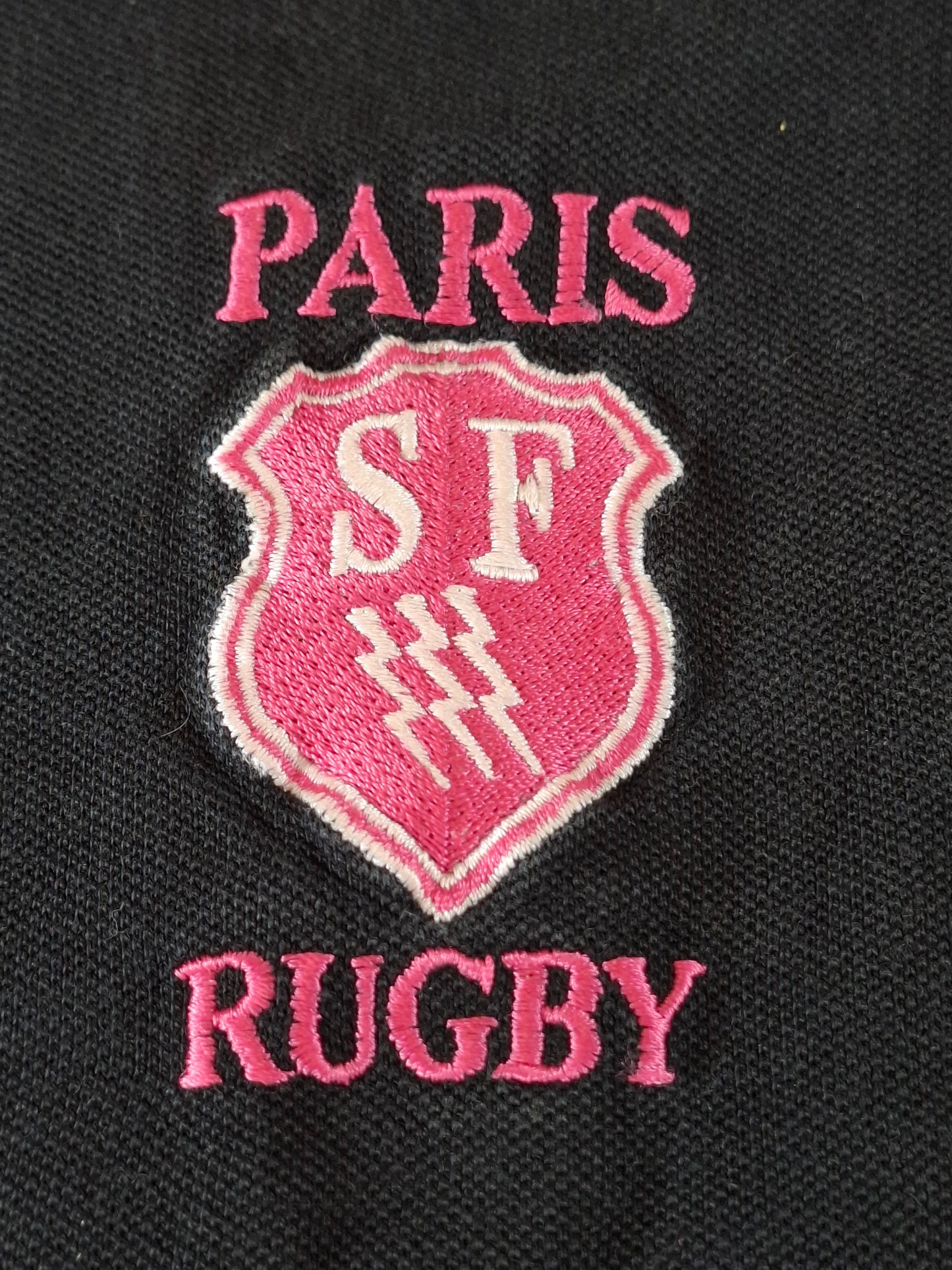 000159 Adidas Polo size M BLACK New Zealand All Blacks Rugby