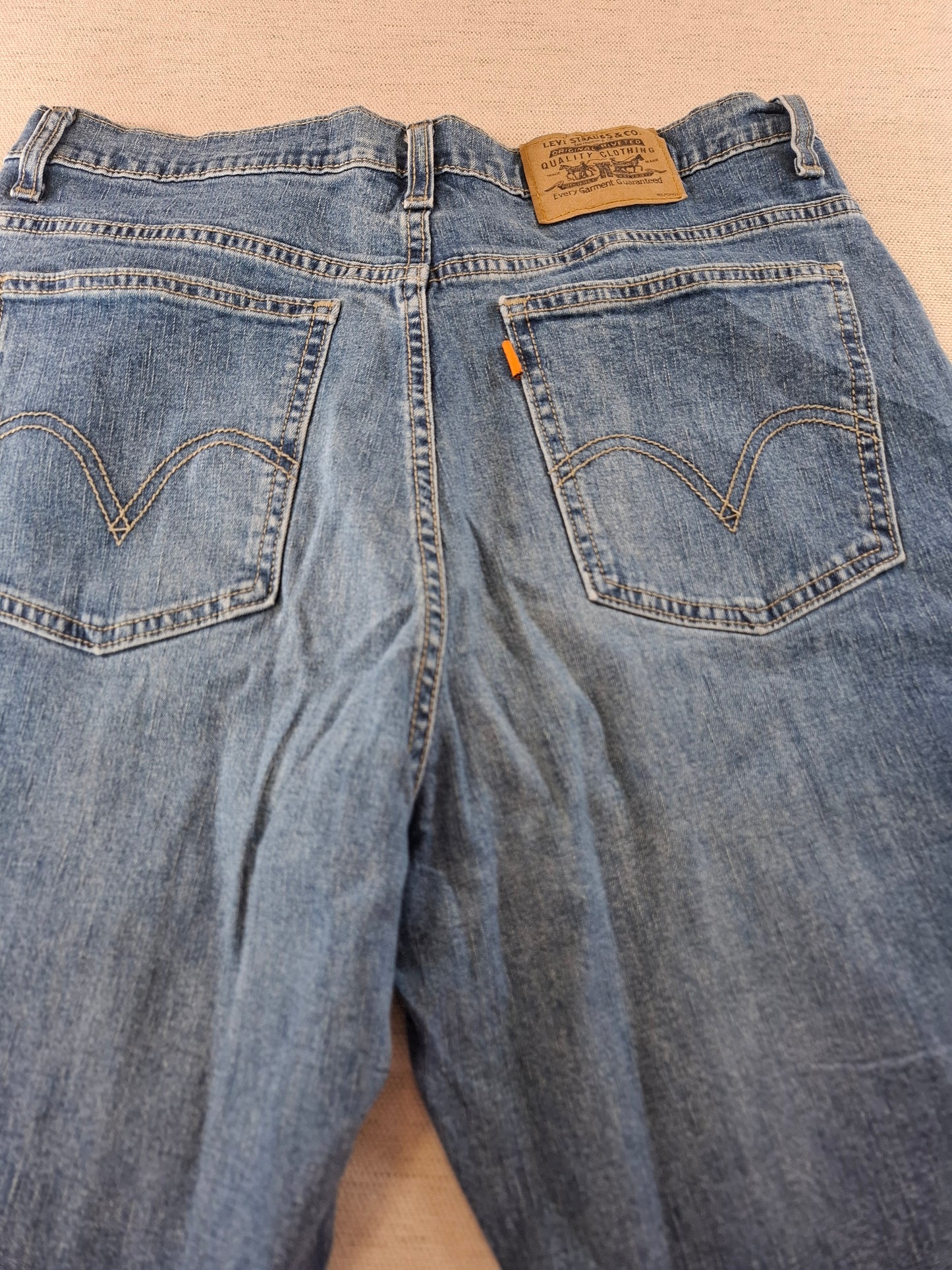 000175 Levi's 550 Jeans size 14 Blue