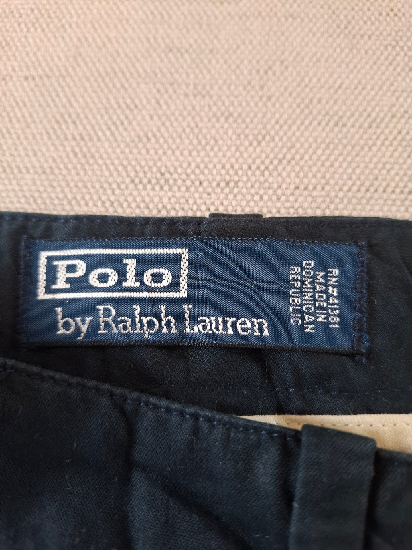 000167 Polo Ralph Lauren Chino size 35/32 Black