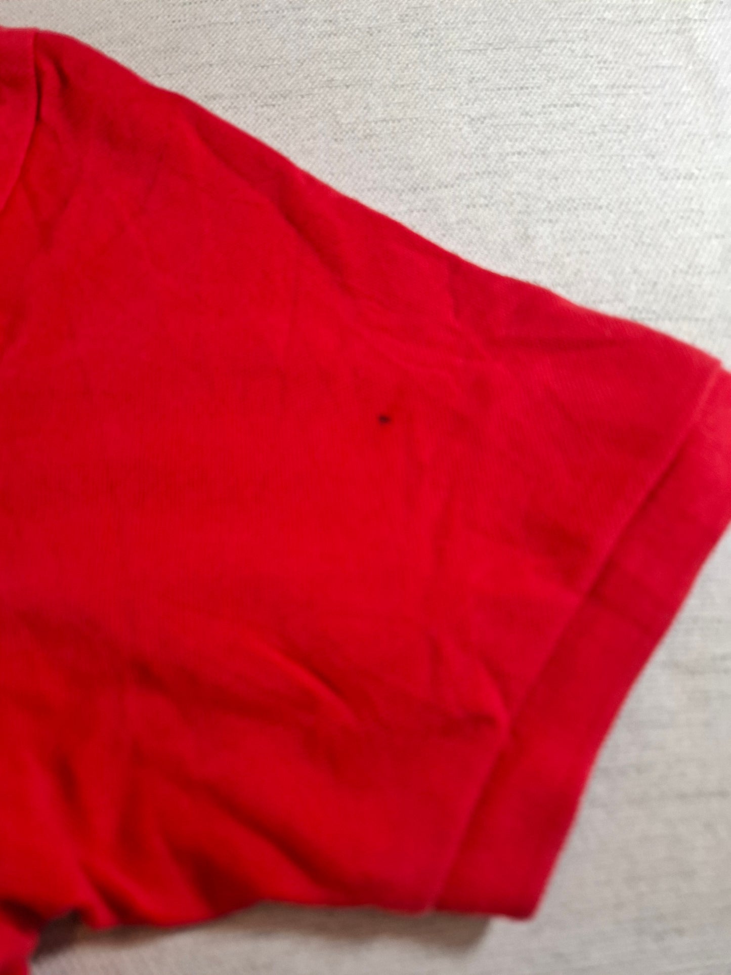 000945 Adidas Polo size XL Red