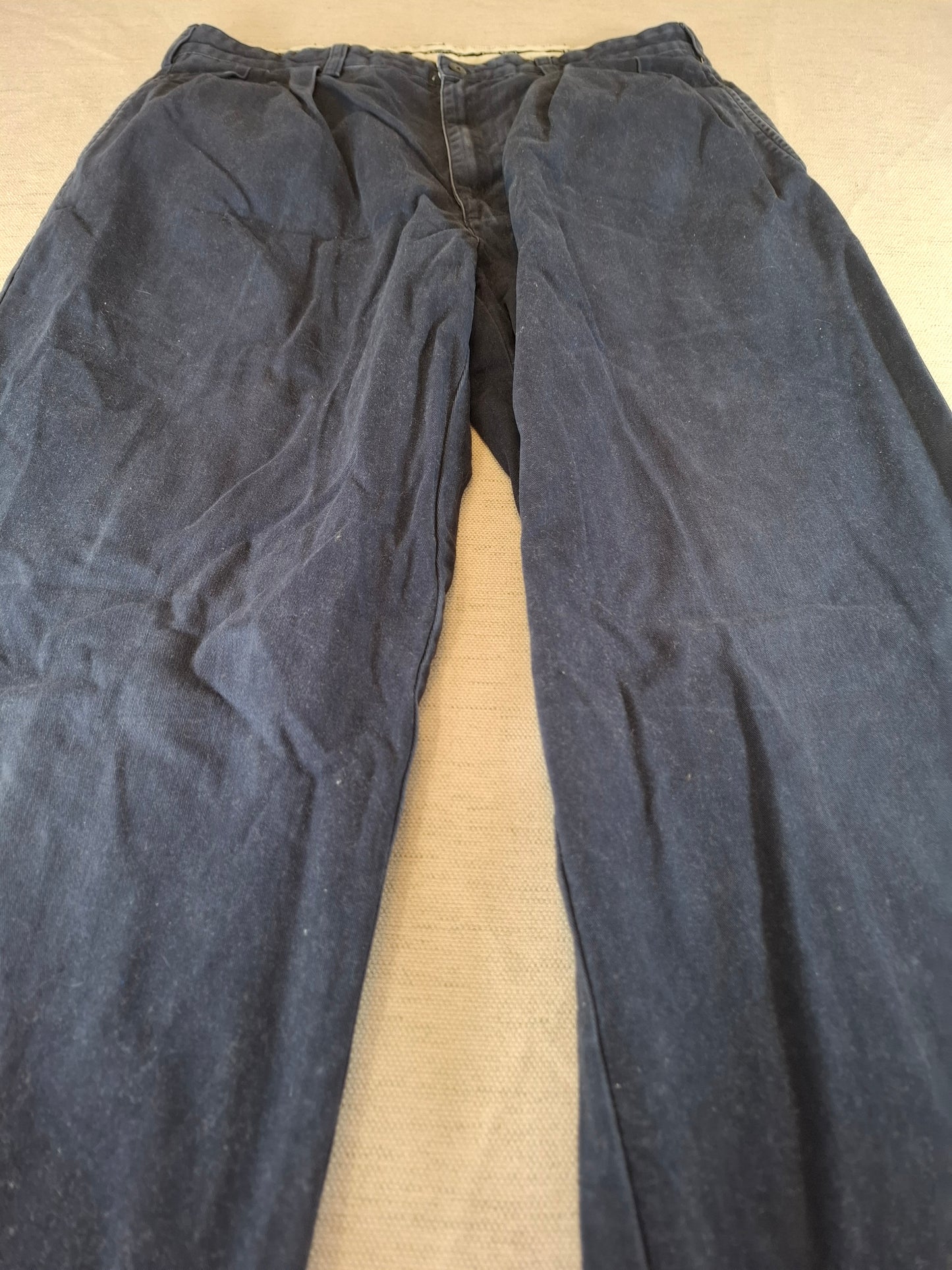 000166 Polo Ralph Lauren Chino size 35/32 Navy Blue
