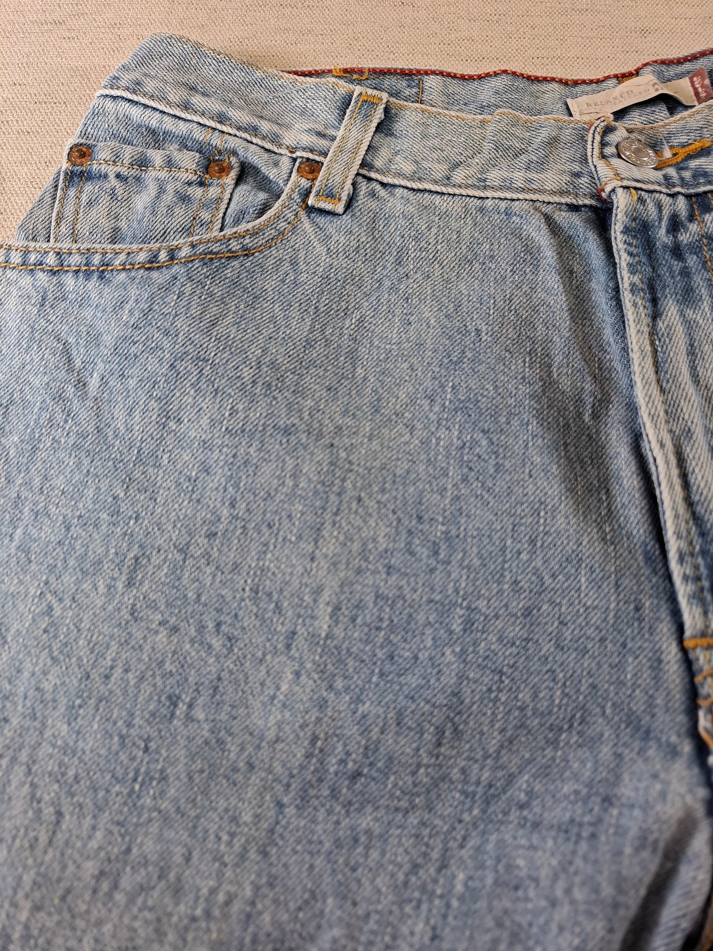 000176 Levi's 550 Jeans size 14S Blue