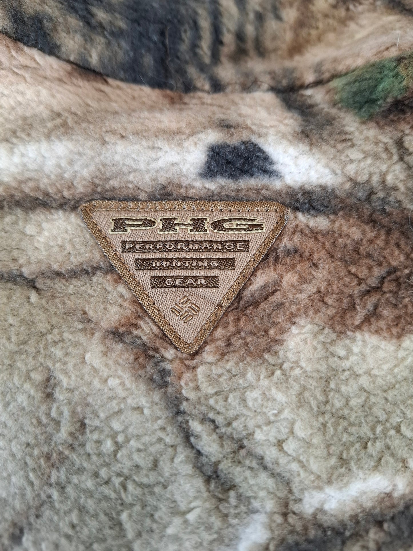 001149 Columbia Fleece size M Realtree