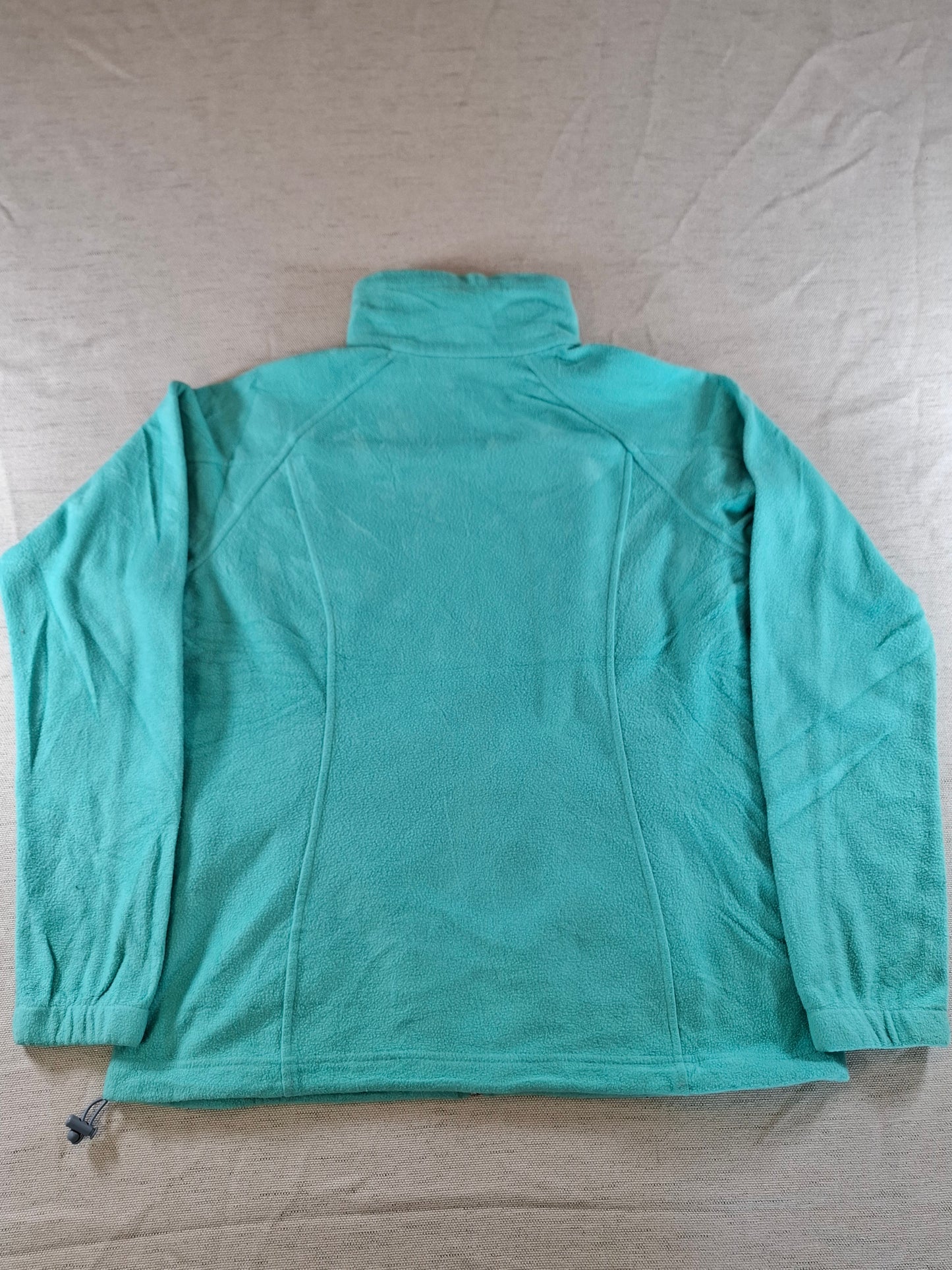 001148 Columbia Fleece size L Turquoise