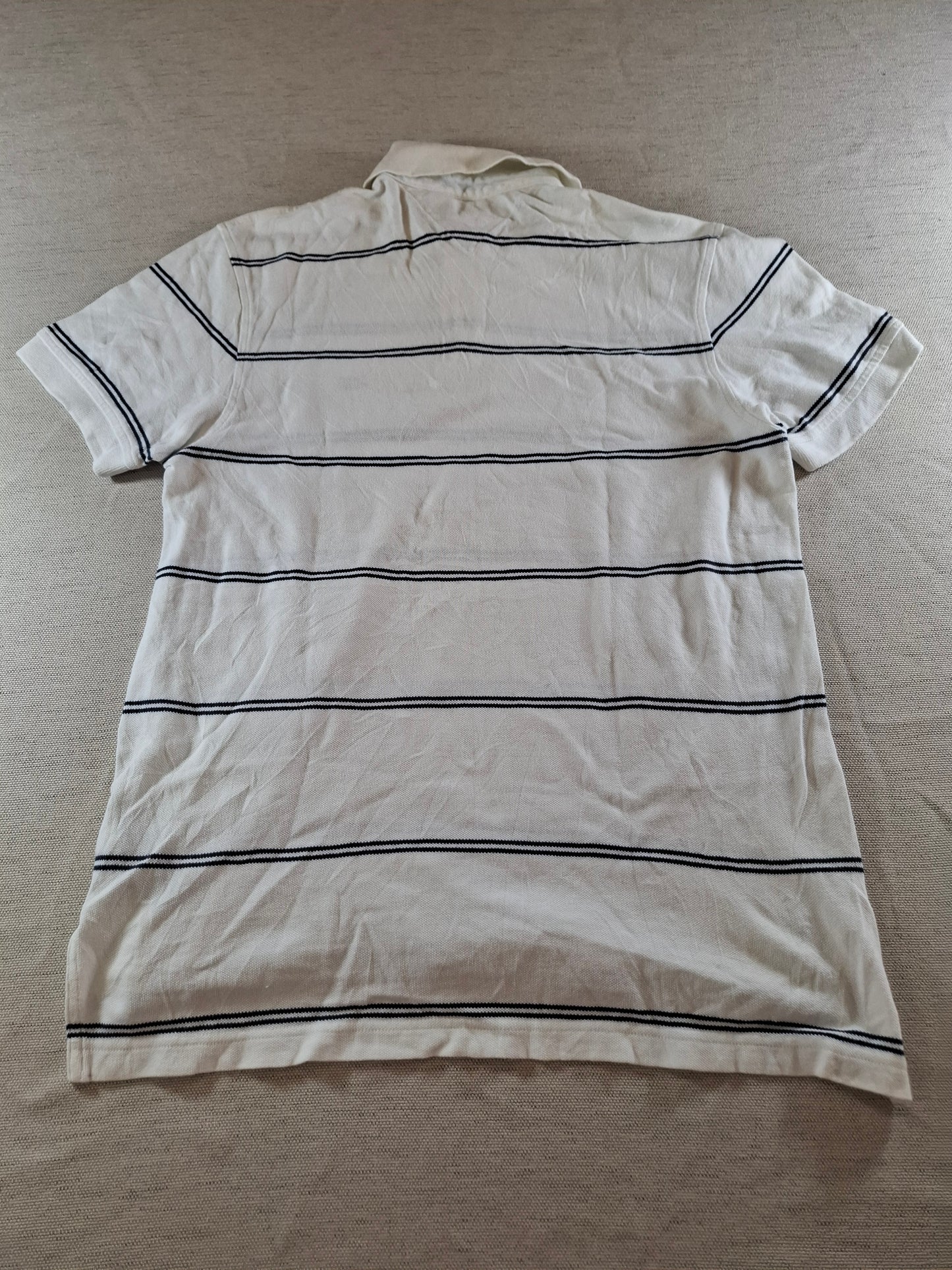 001065 Tommy Hilfiger Polo size S White/ Black