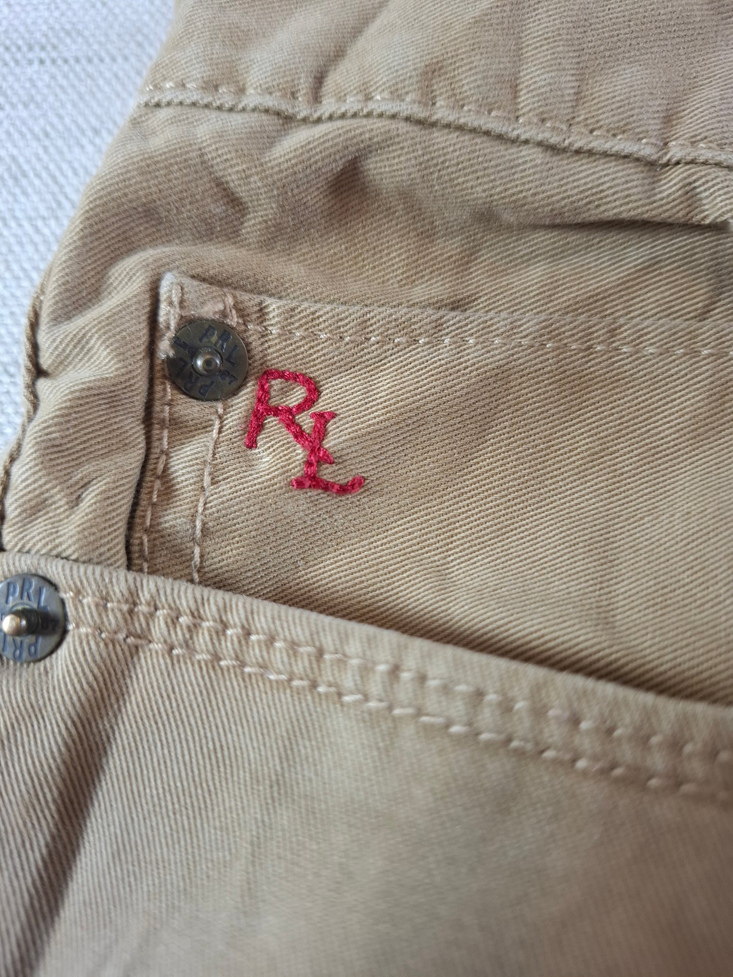 000223 Polo Ralph Lauren Jeans size 34/32 Khaki/ Beige