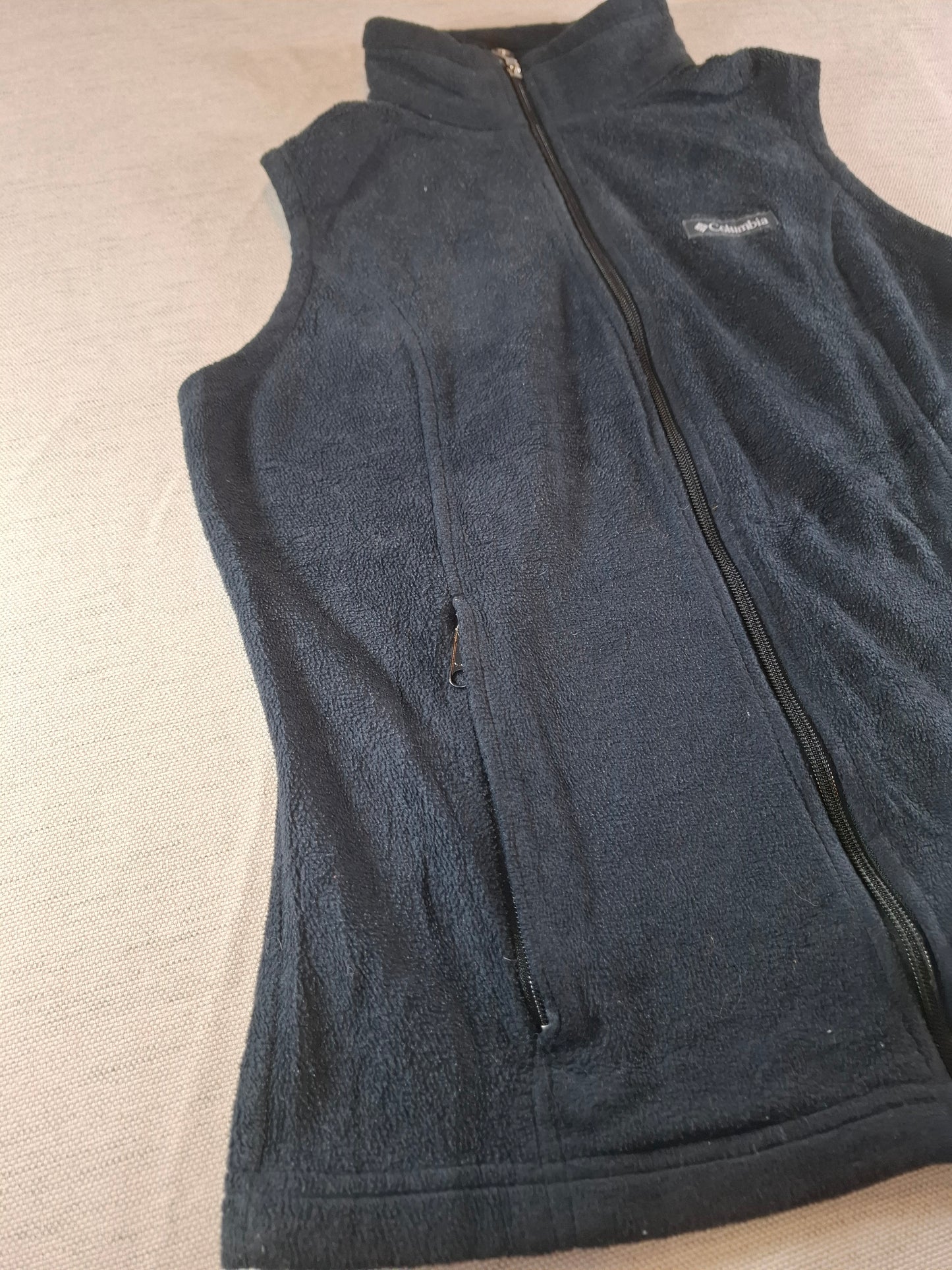 001144 Columbia Fleece bodywarmer size M Black