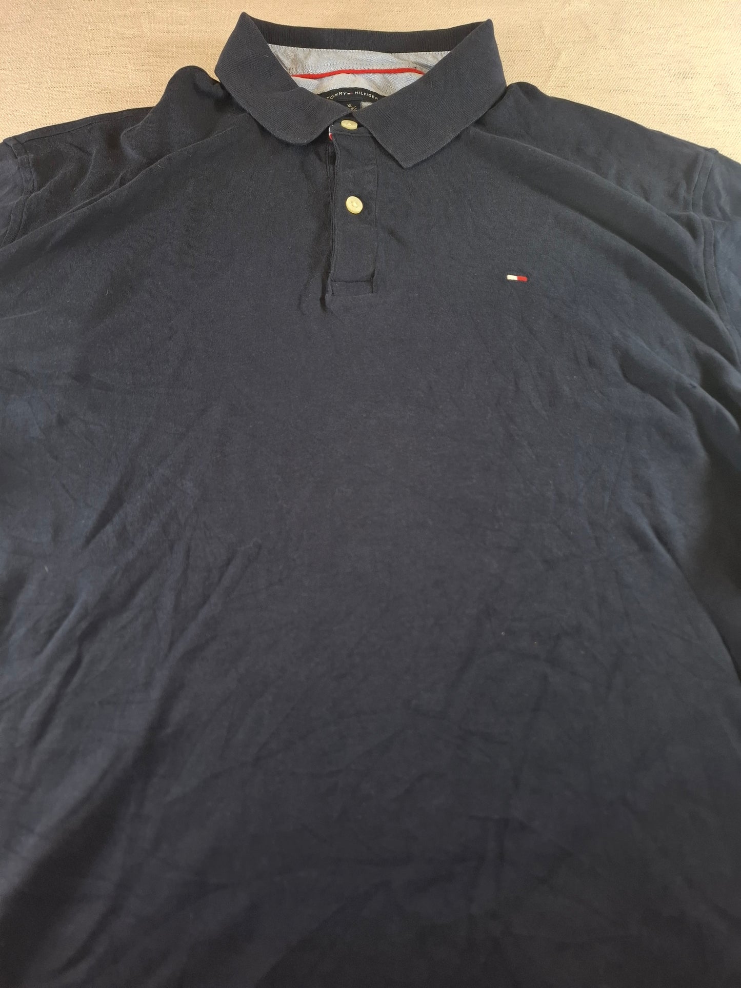 000156 Tommy Hilfiger Polo size XL Navy Blue