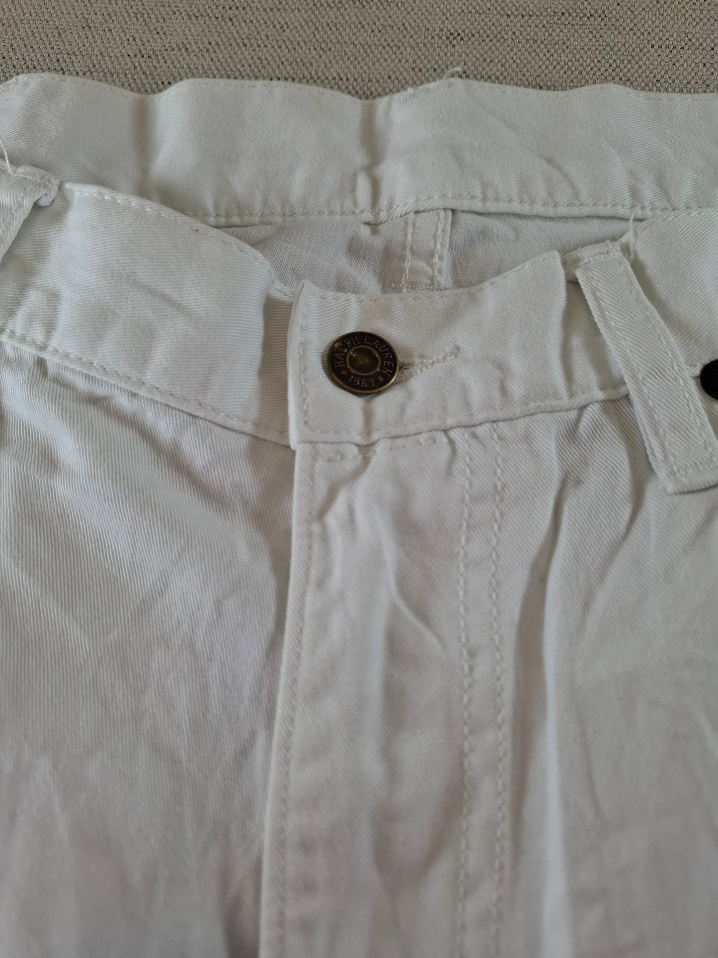 000183 Polo Ralph Lauren Trousers size 36/34 White
