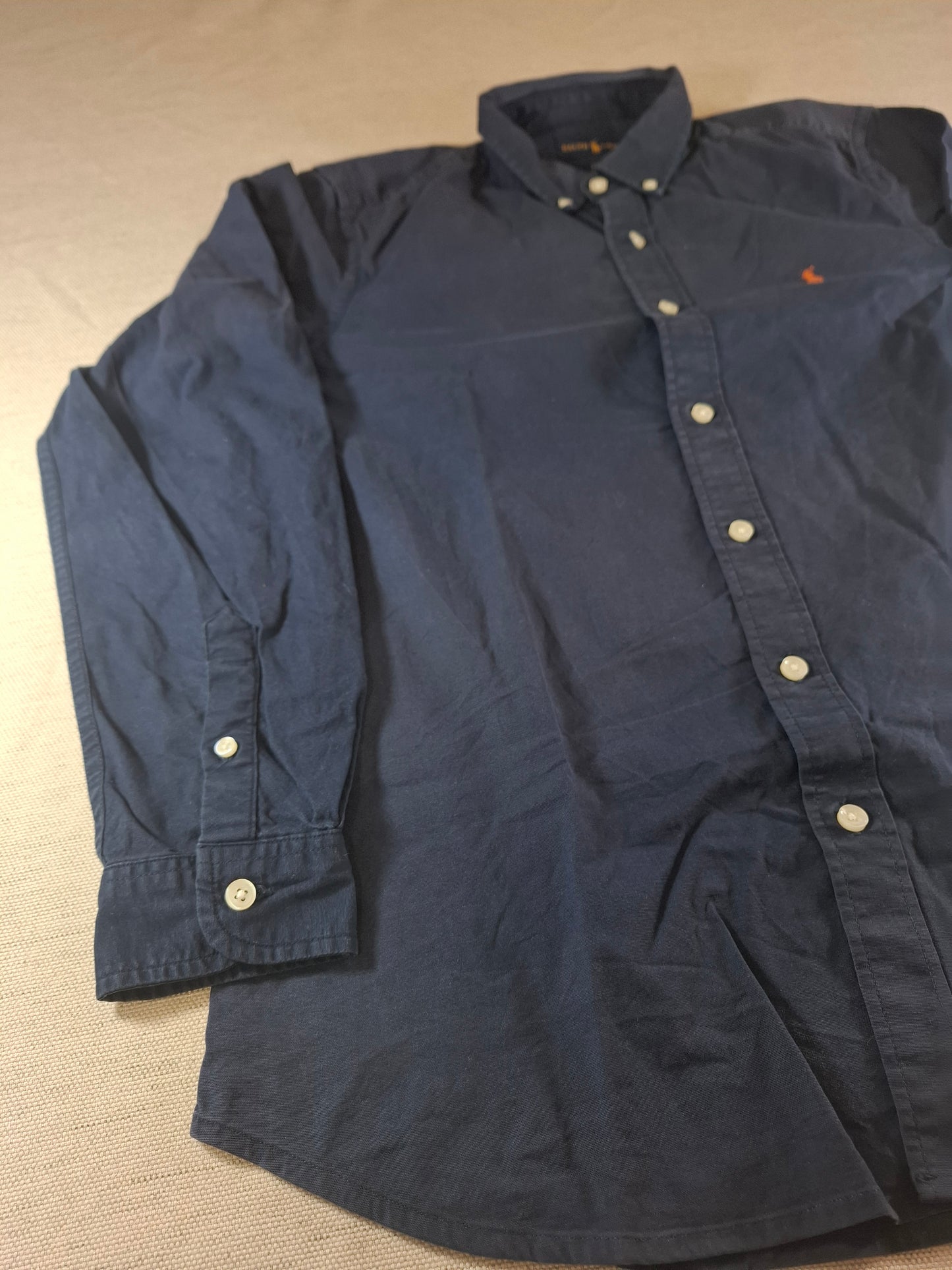 001080 Polo Ralph Lauren Button down shirt size XL Navy