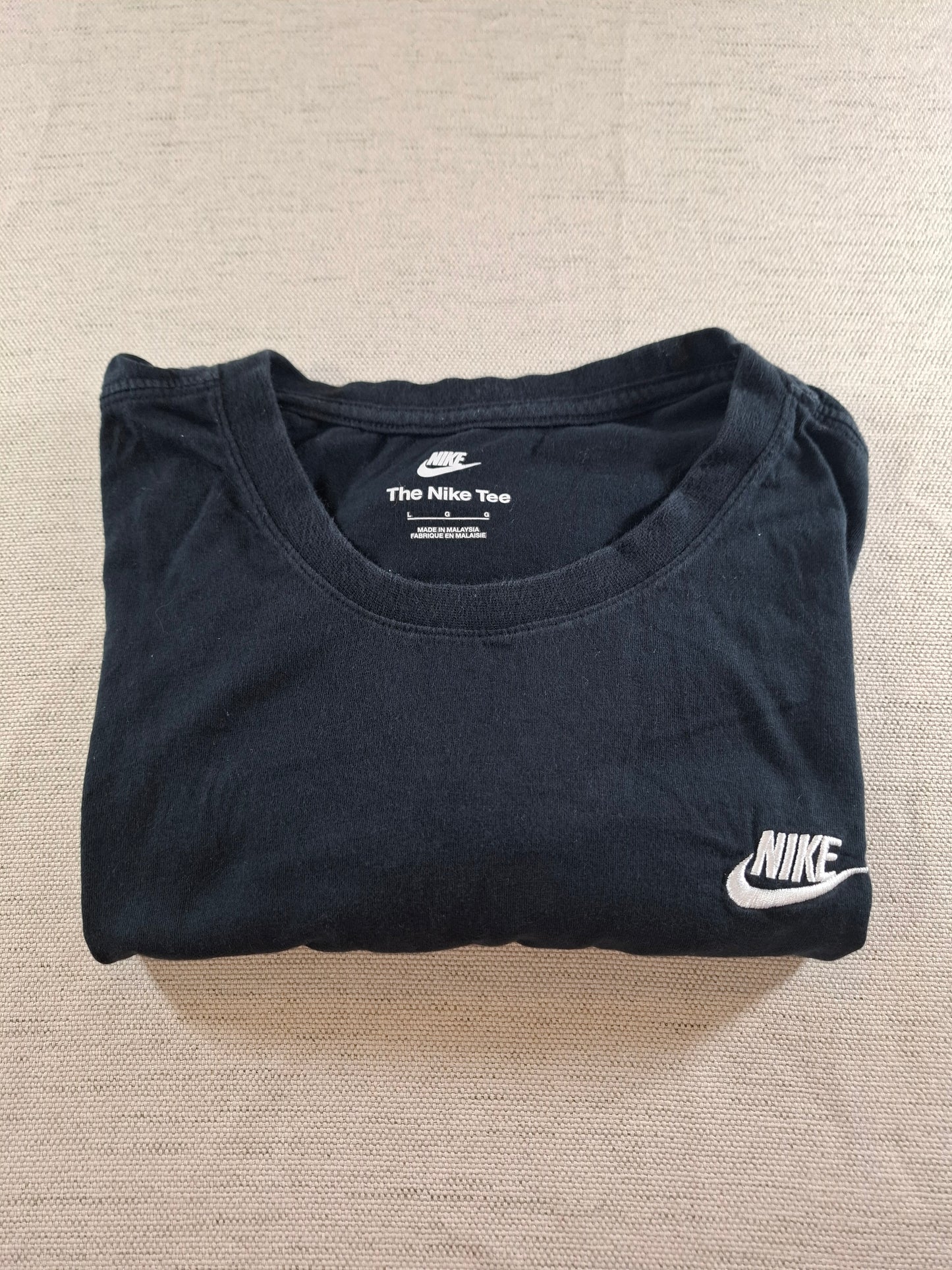 001125 Nike T-shirt size L Black