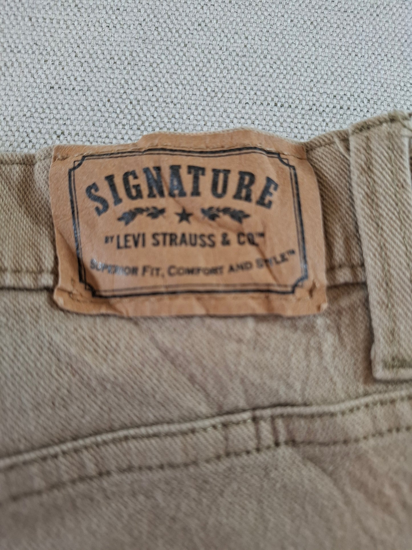 000172 Levi's Jeans size 18 Regular Khaki