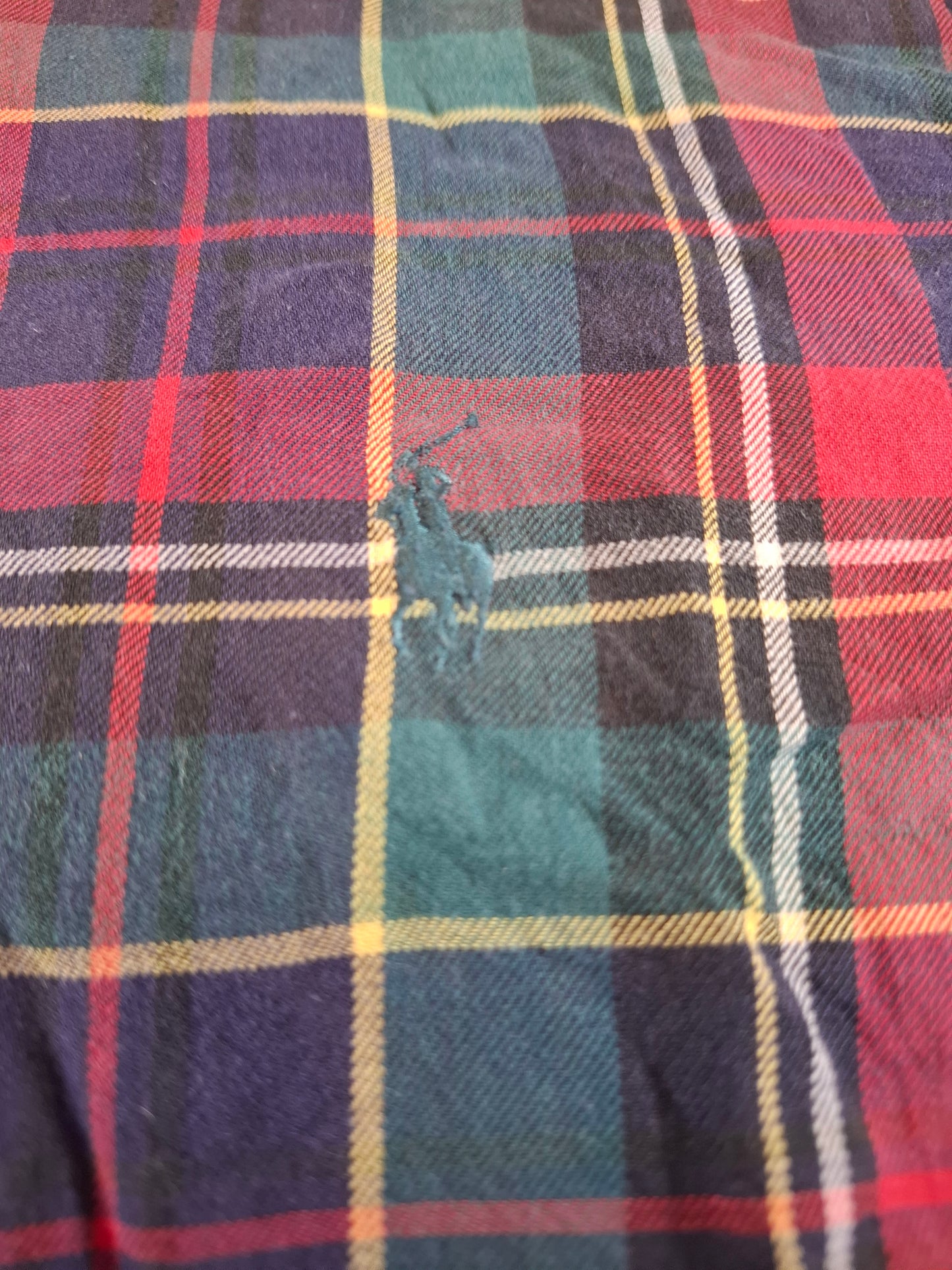 001068 Polo Ralph Lauren Button down shirt size XL Multi/ Red