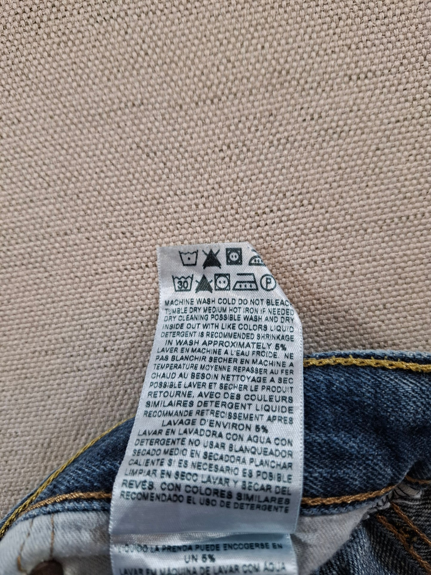 000261 – Levi's Jeans (501) – Blue, Size 36/30