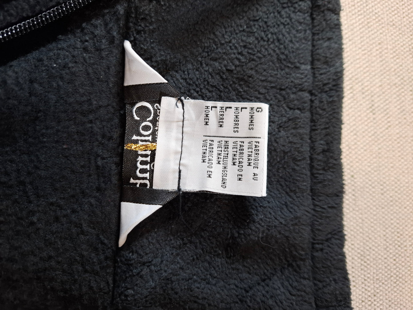 001143 Columbia Fleece bodywarmer size Men L Black