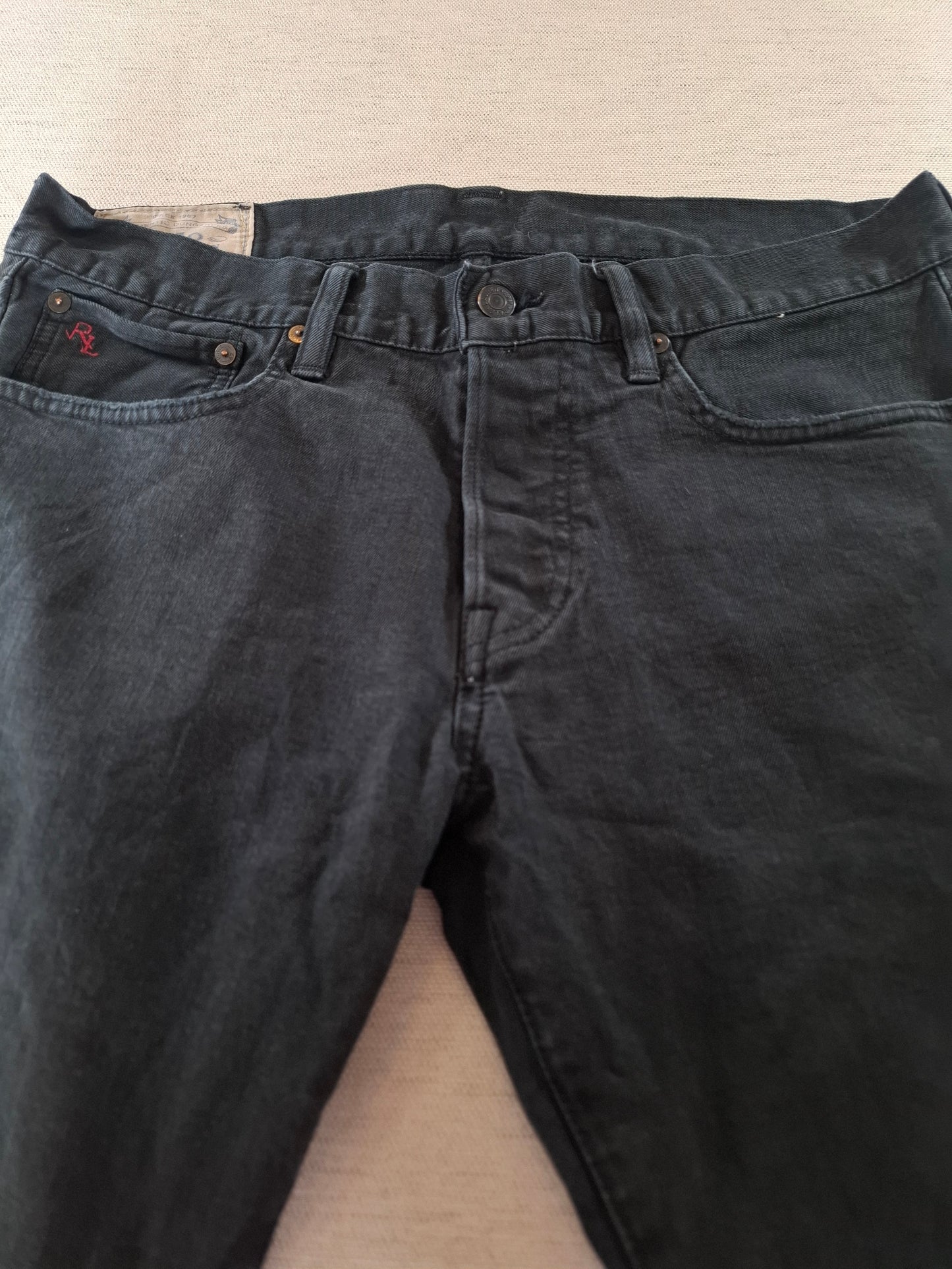000179 Polo Ralph Lauren size 33/30 Jeans Black
