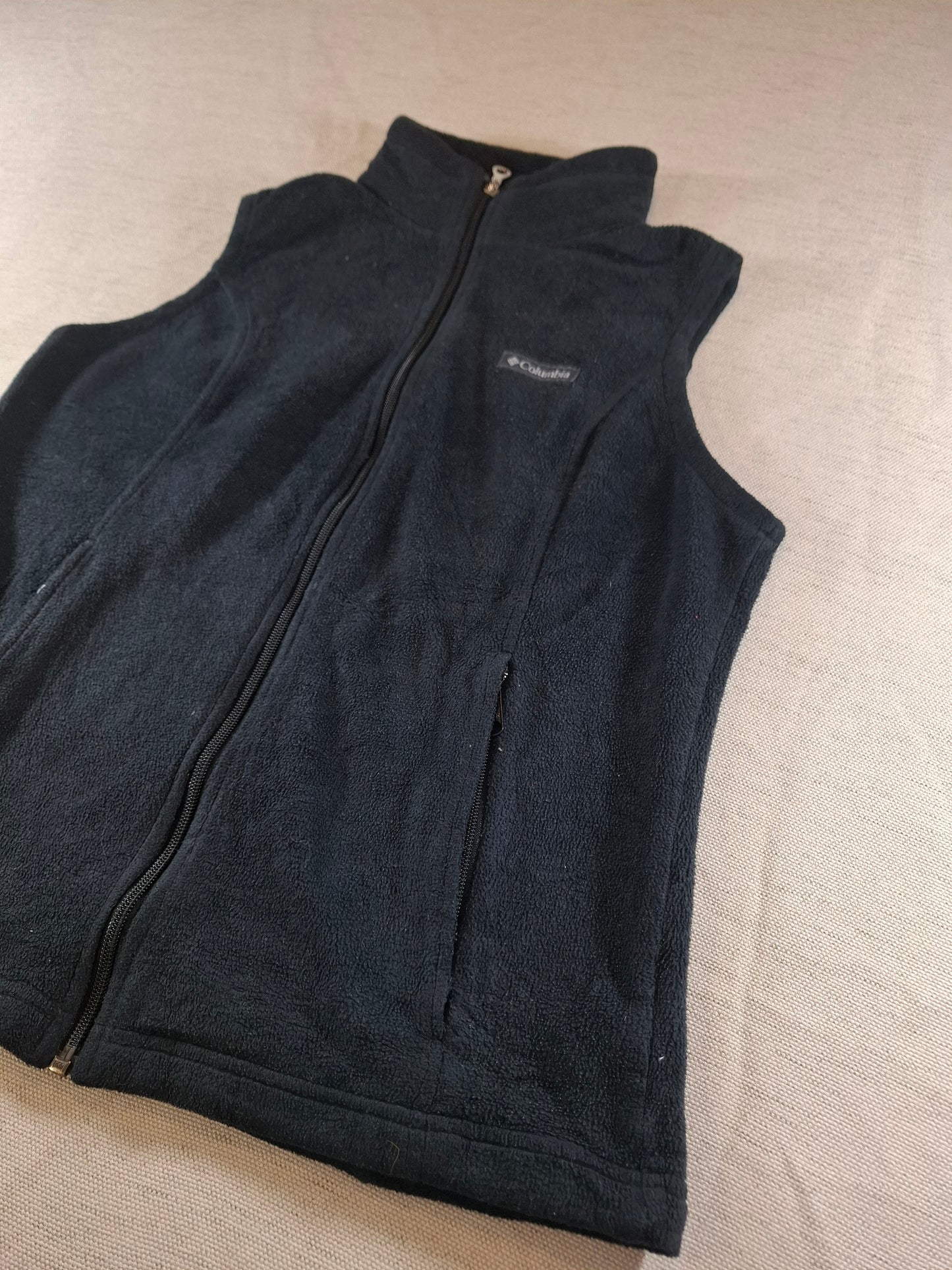 001144 Columbia Fleece bodywarmer size M Black