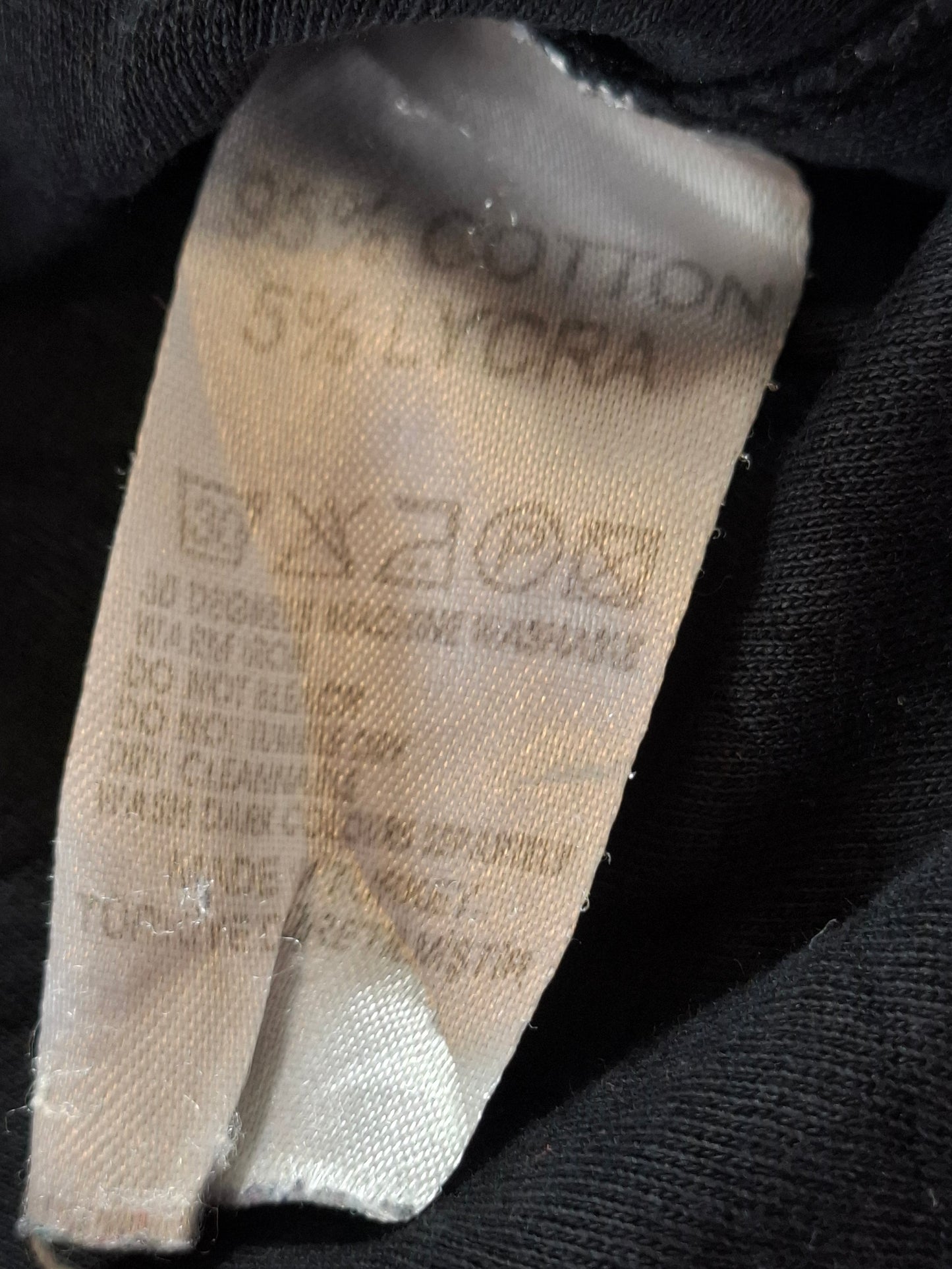 000130 – Adidas T-Shirt – Black, Size S