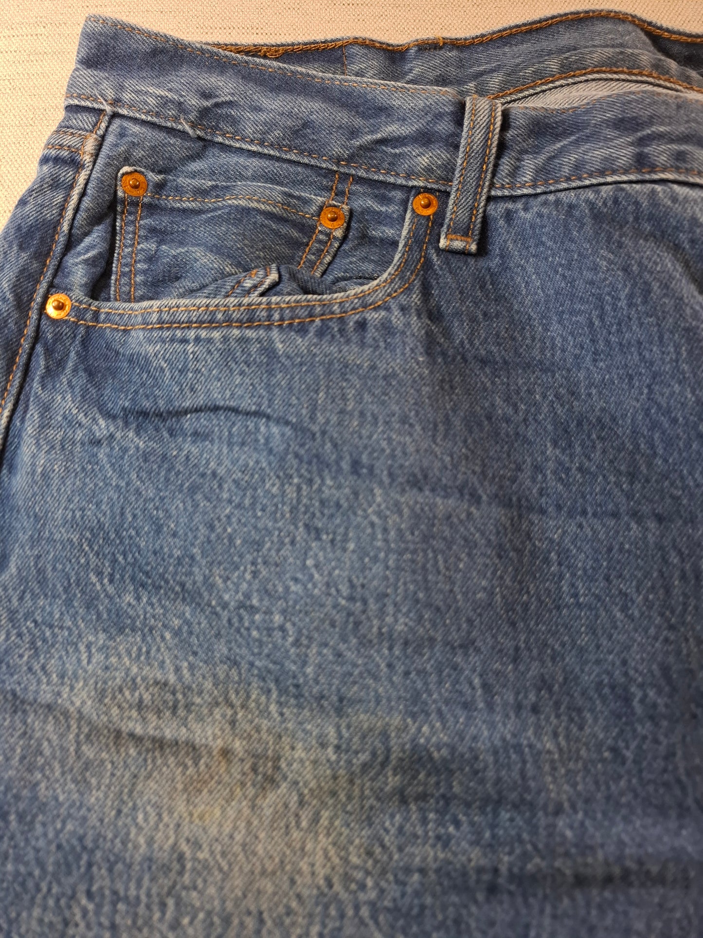 000268 – Levi's Jeans (501) – Blue, Size 48/32