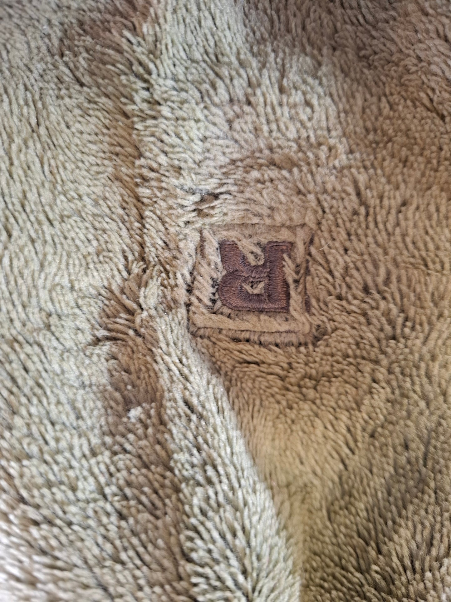 000480 Patagonia Fleece jack size L Army Green