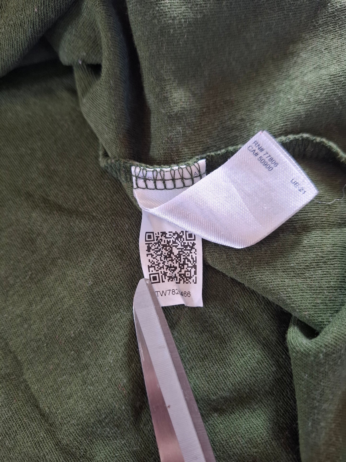 001117 Tommy Hilfiger Polo size L Dark green