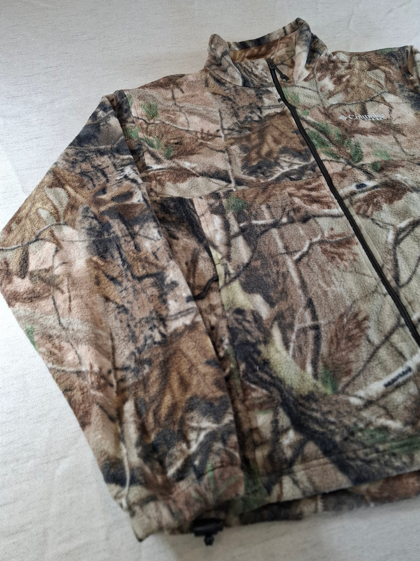 001149 Columbia Fleece size M Realtree