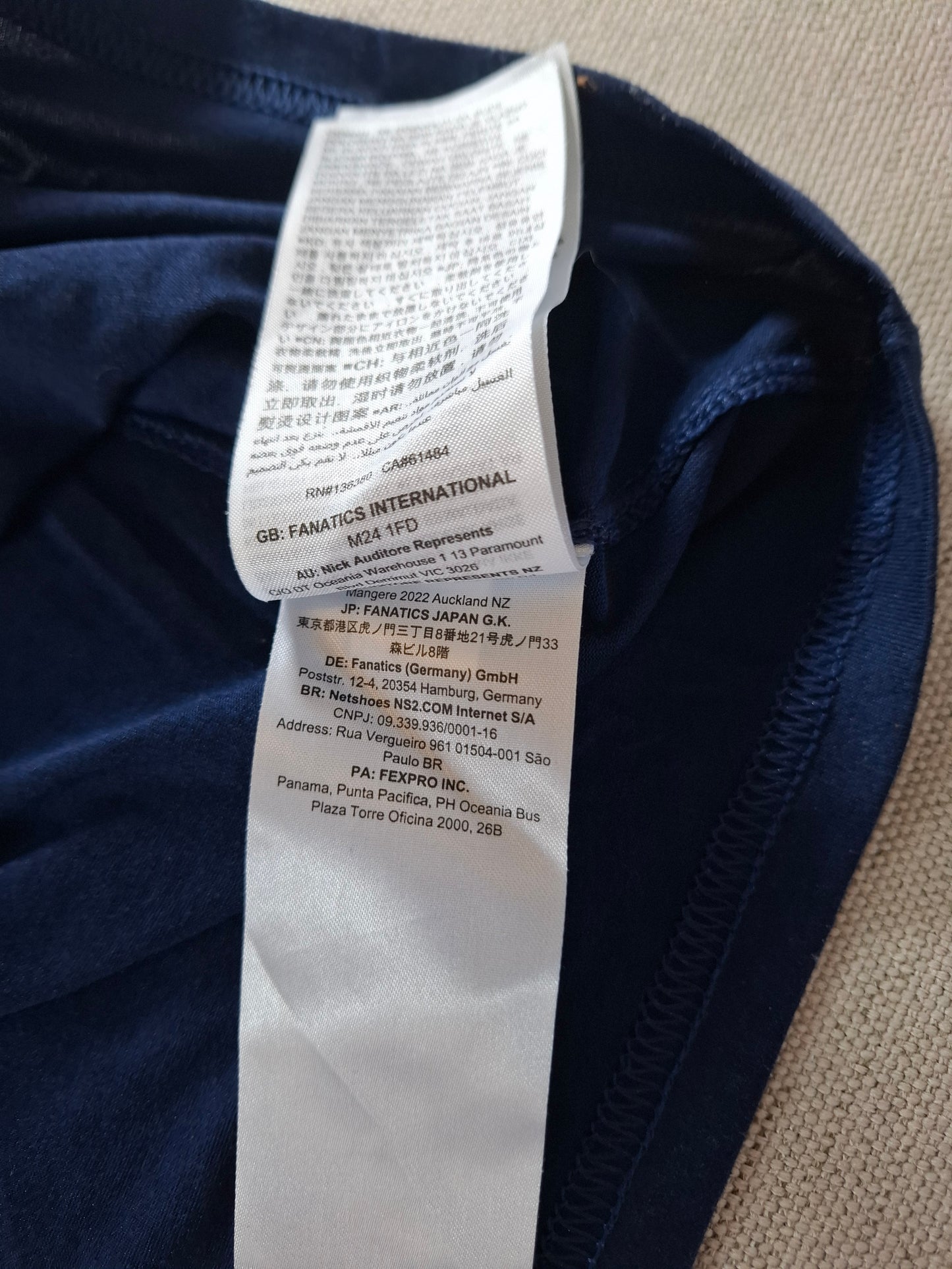 001122 Nike T-shirt size M Navy