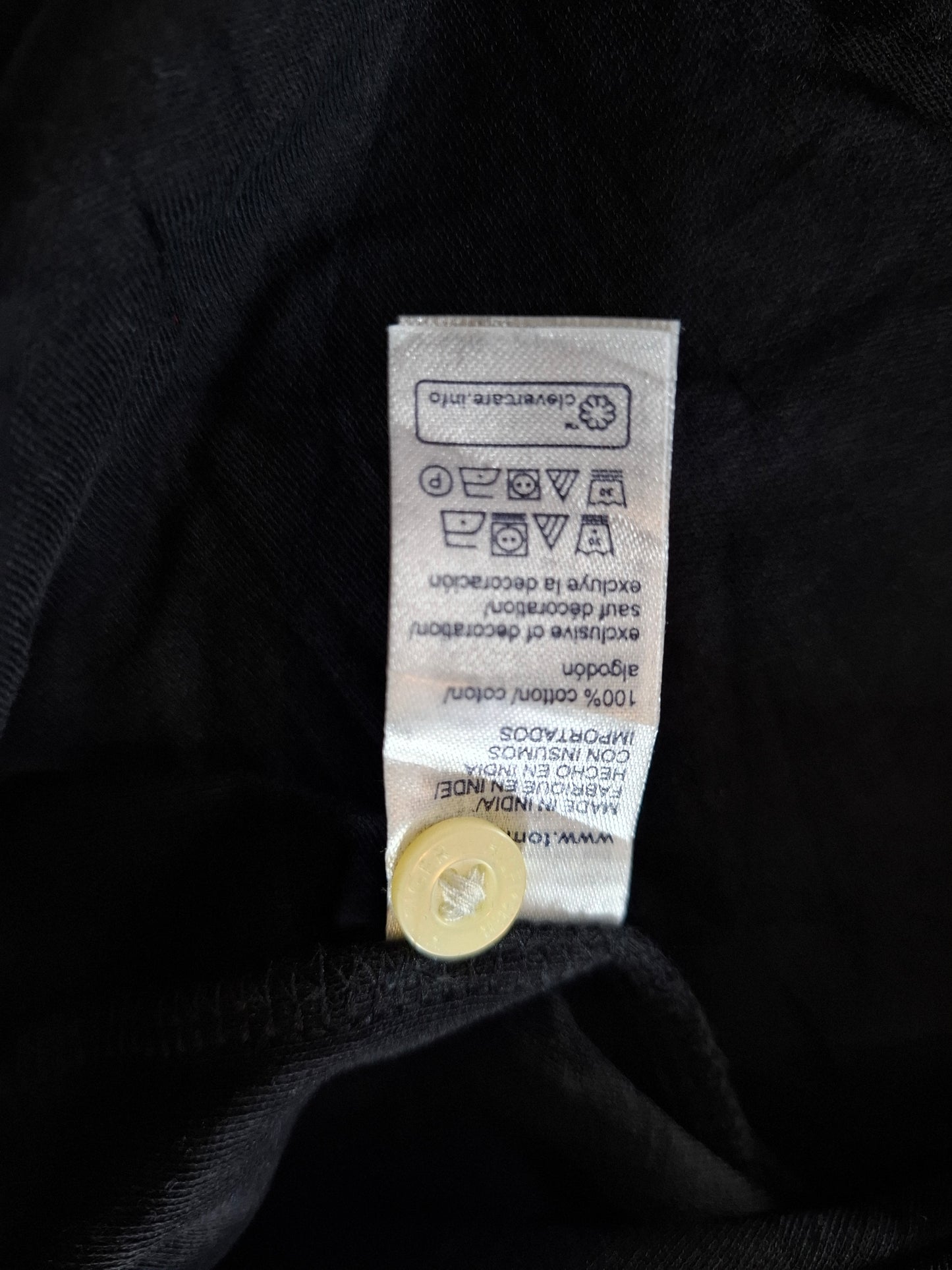 001059 Tommy Hilfiger Polo size M Black