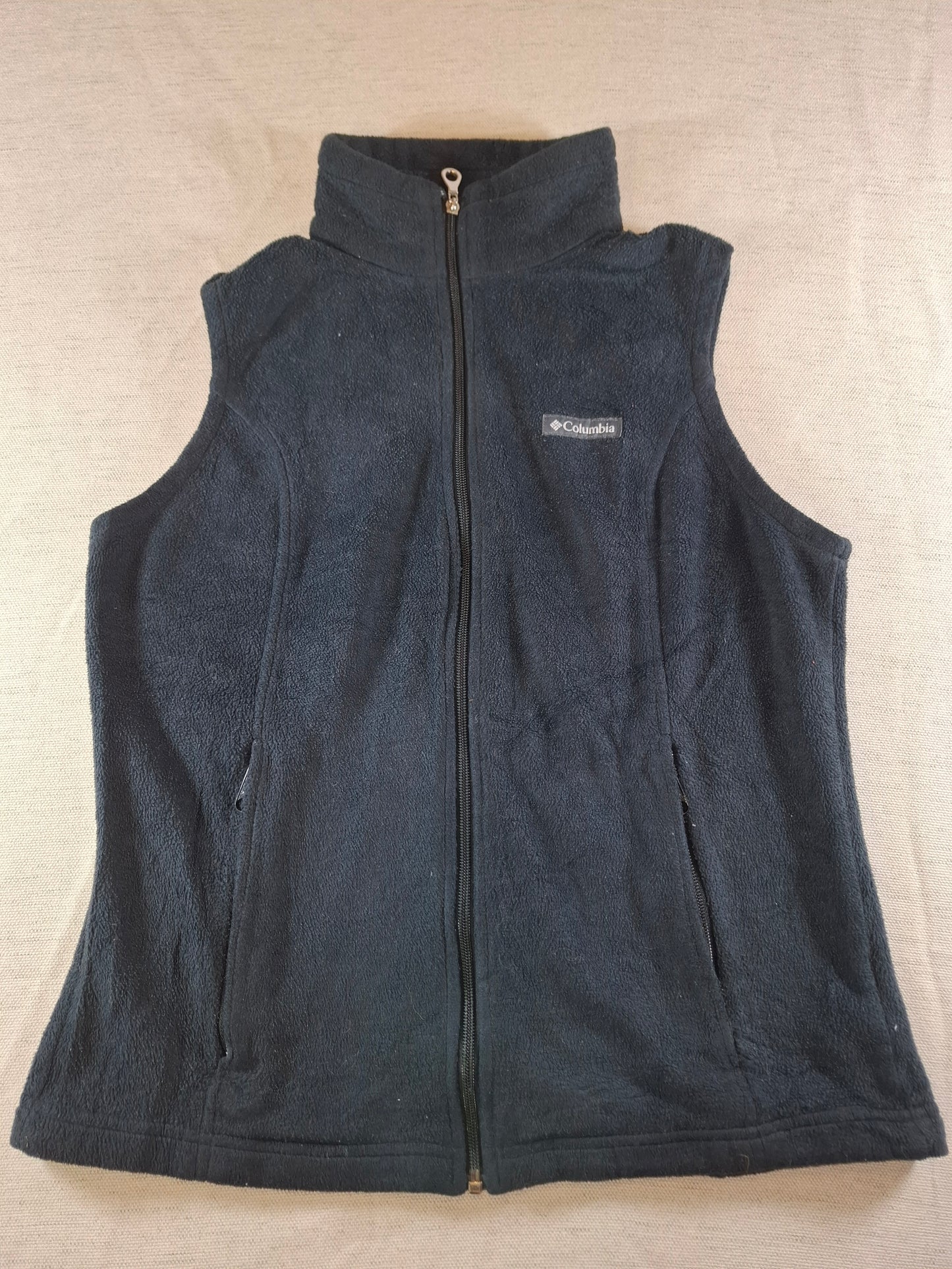 001144 Columbia Fleece bodywarmer size M Black