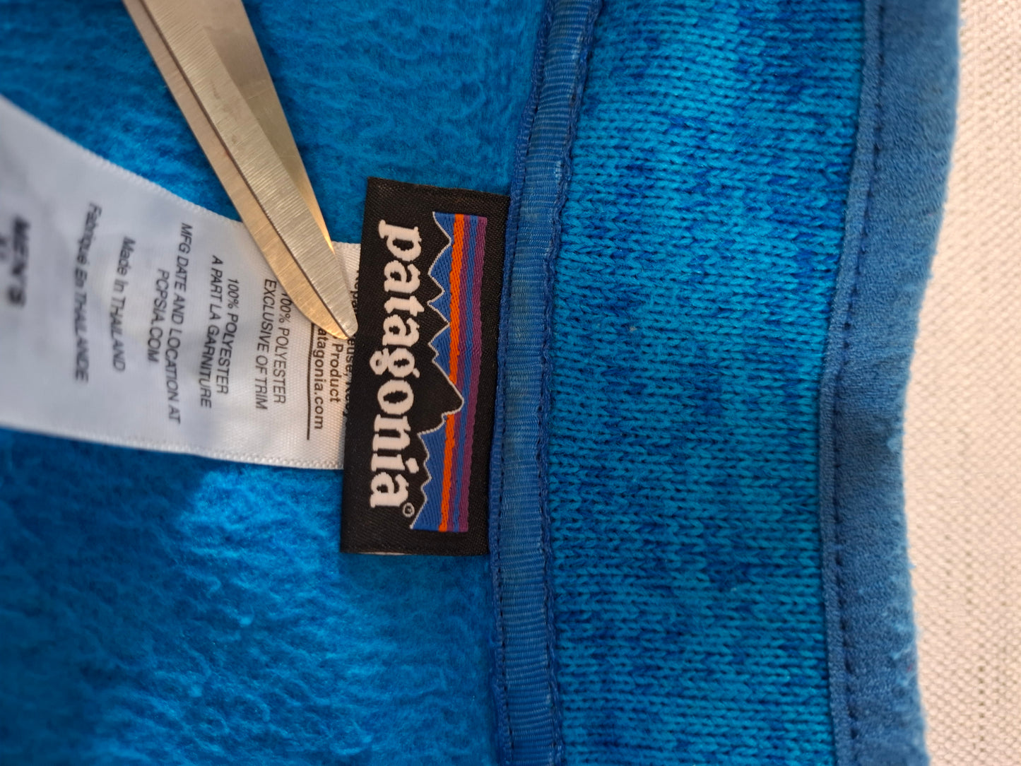 000949 Patagonia Fleece size XL Blue