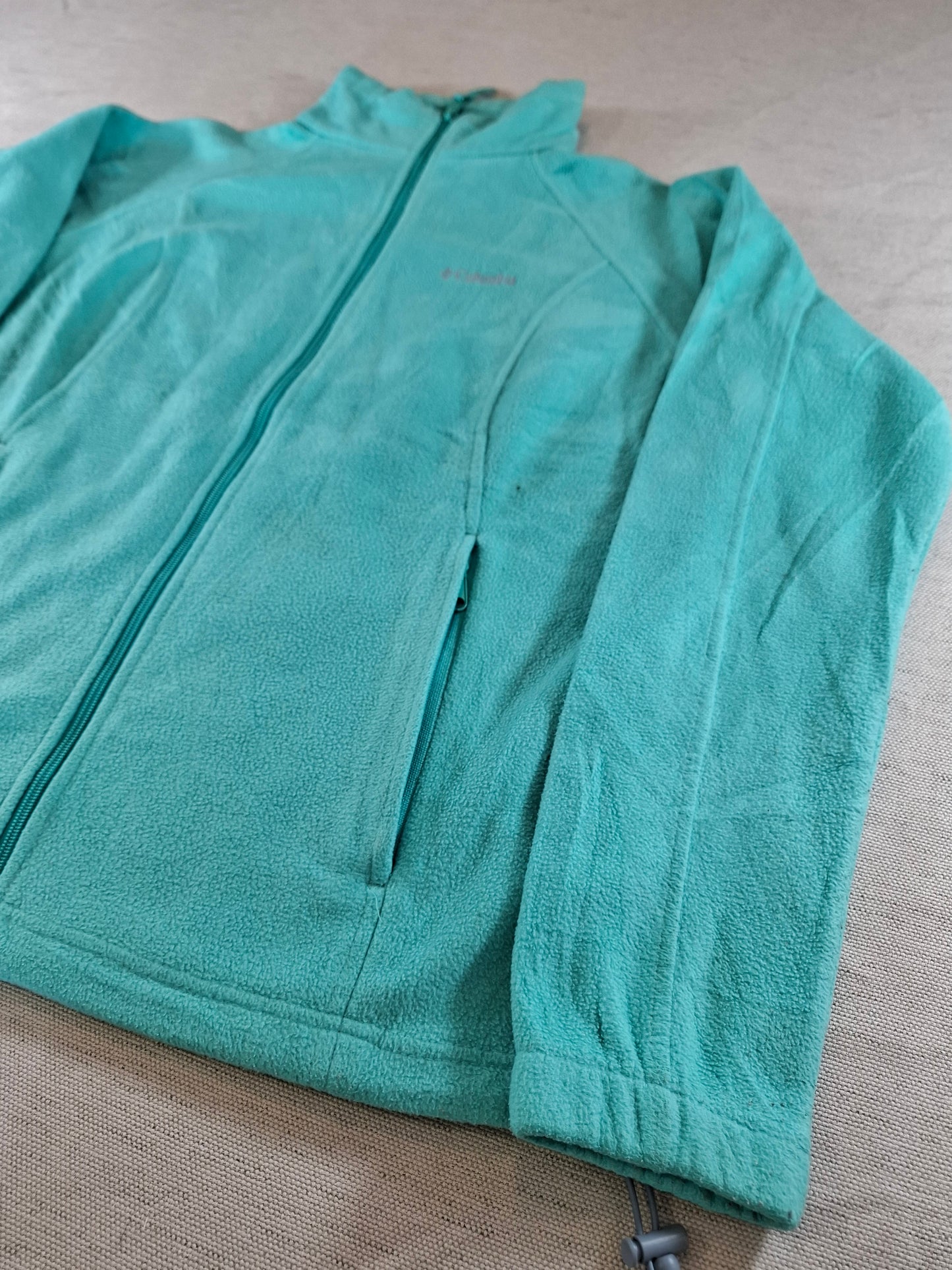 001148 Columbia Fleece size L Turquoise