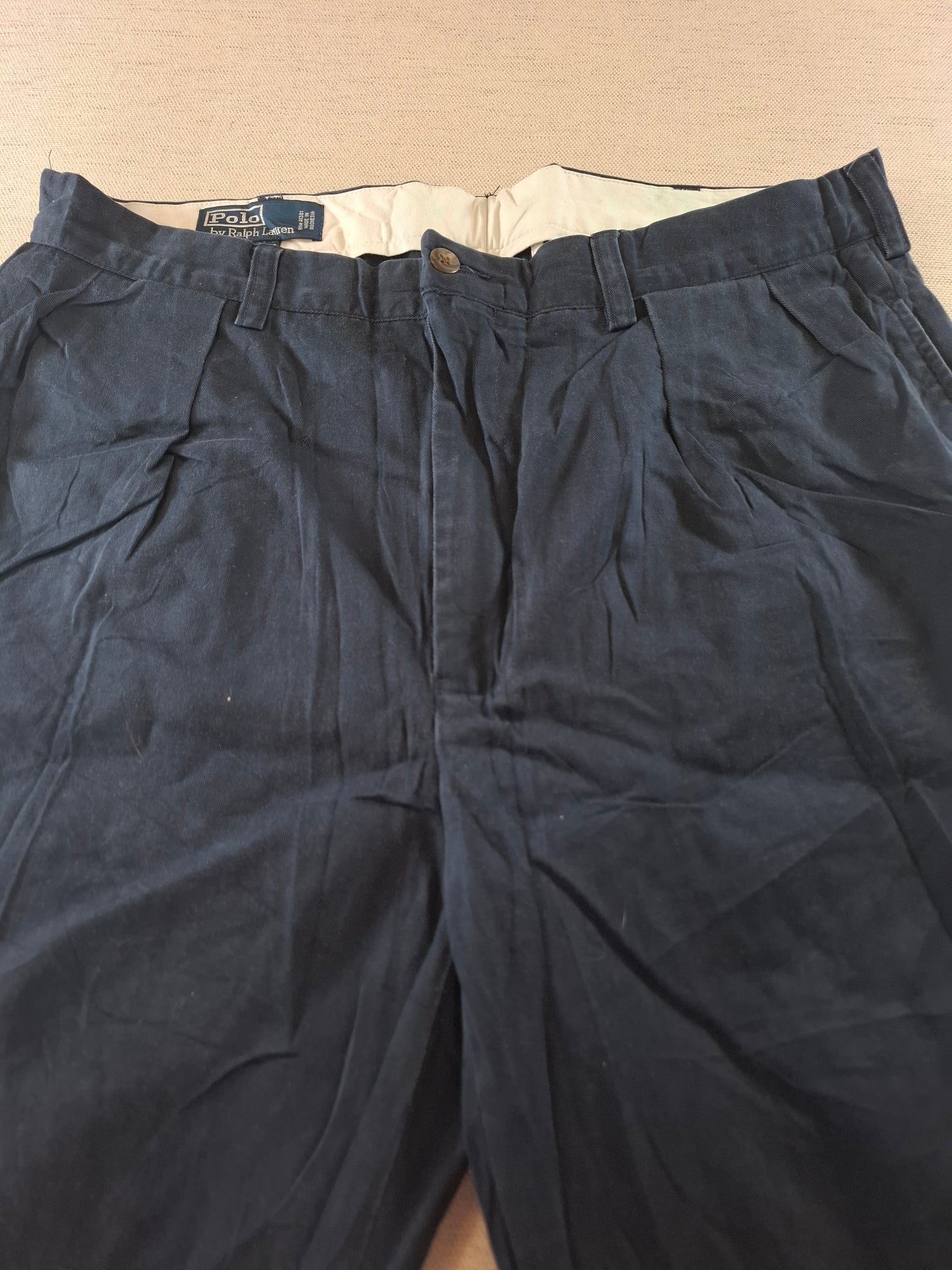 000168 Polo Ralph Lauren Chino size 36/32 Navy