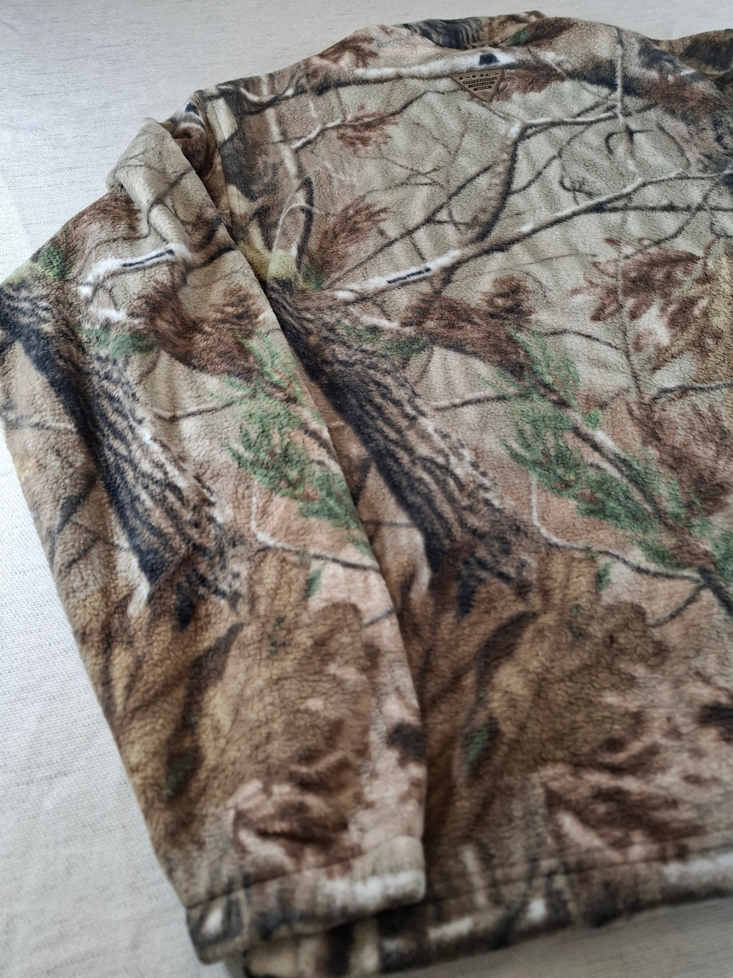 001149 Columbia Fleece size M Realtree