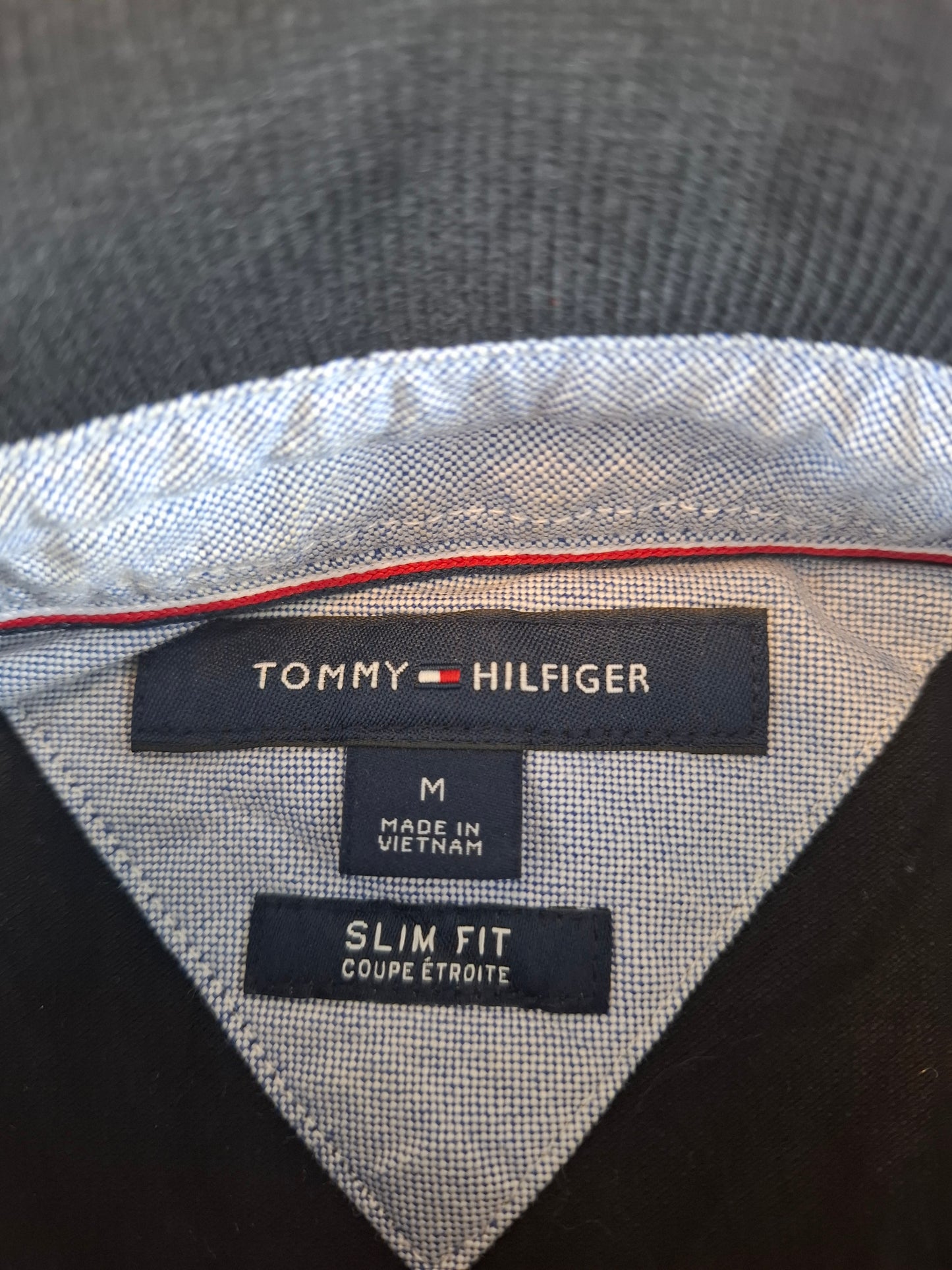 000158 Tommy Hilfiger Polo size M Black