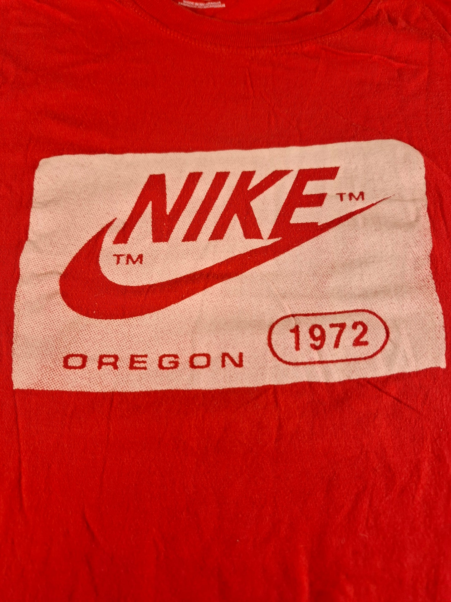 001129 Nike T-shirt size M Red