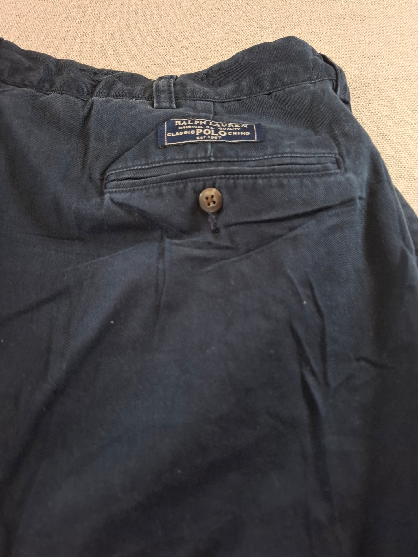 000168 Polo Ralph Lauren Chino size 36/32 Navy