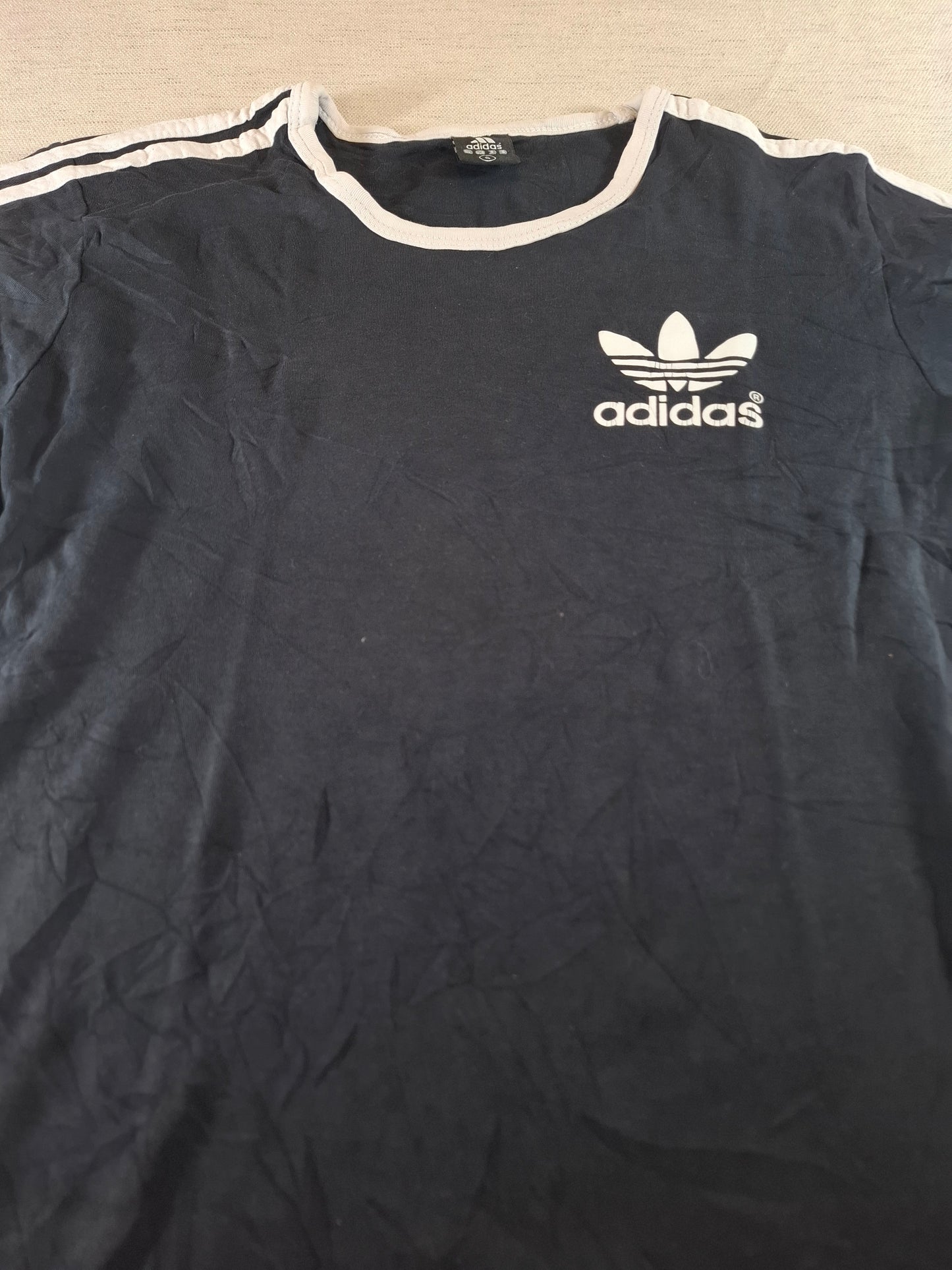 000130 – Adidas T-Shirt – Black, Size S