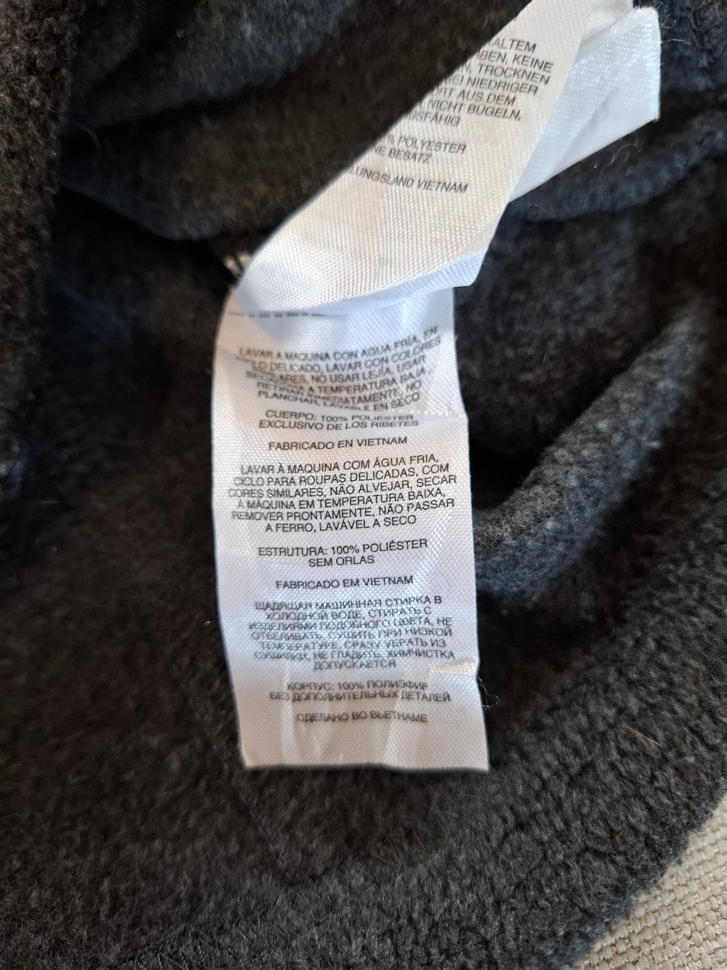 001151 Columbia Fleece size M Anthracite