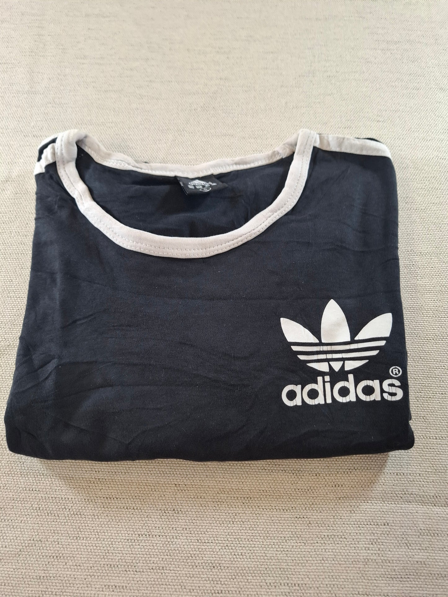 000130 – Adidas T-Shirt – Black, Size S