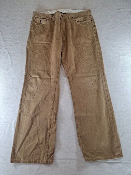 000180 Polo Ralph Lauren Jeans size 36/30 Khaki