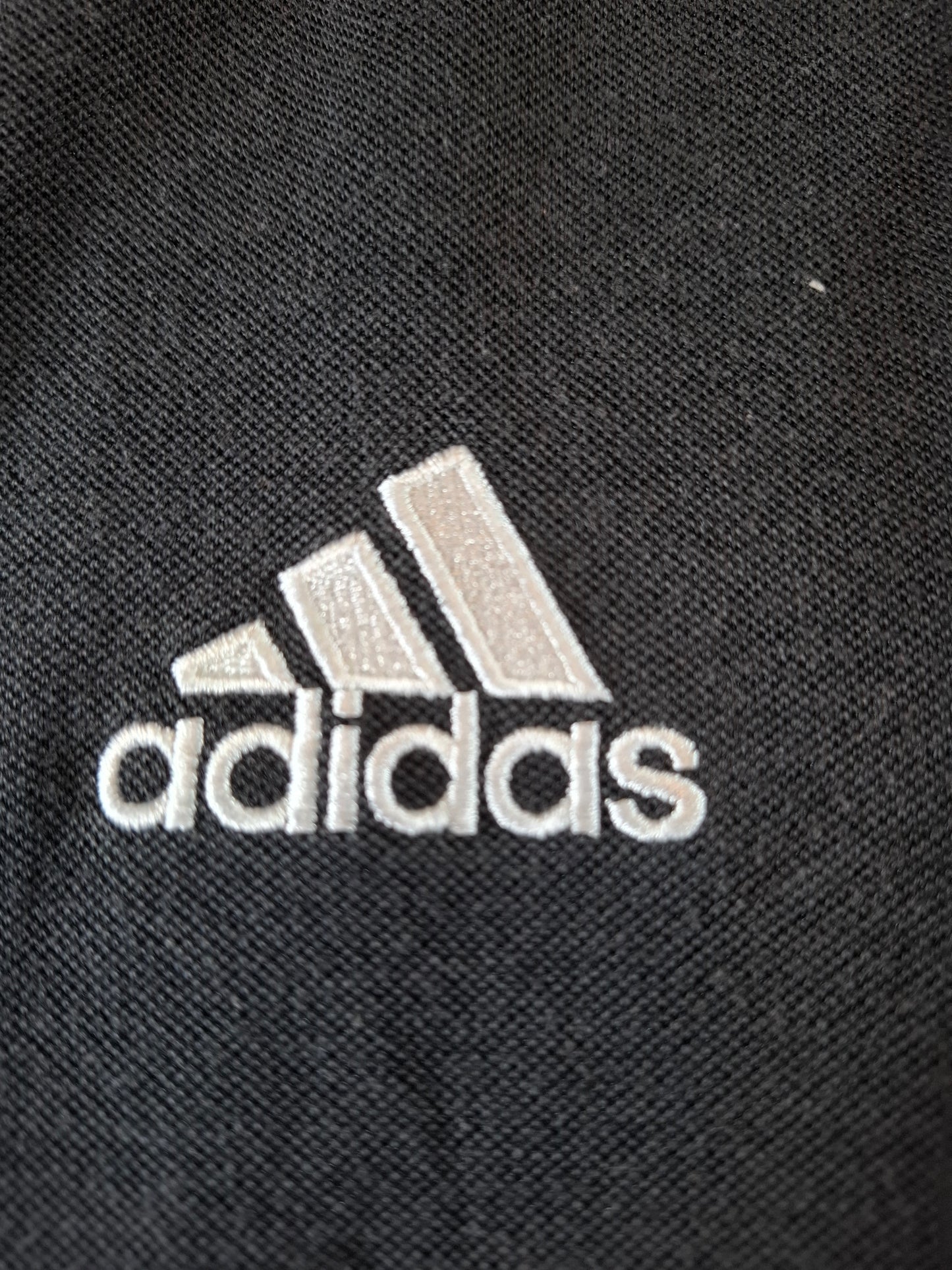 000127 Adidas AEK Athens polo size L (uk 42/44) Black