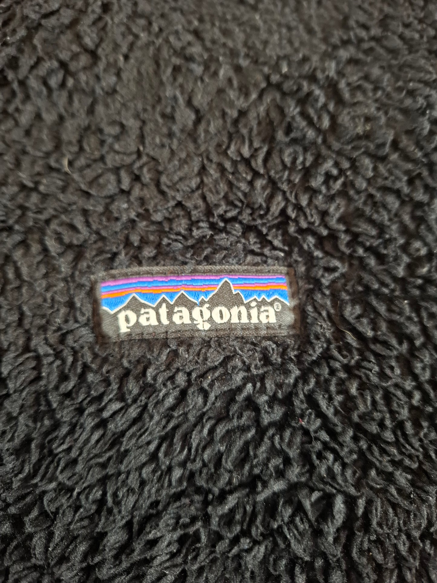 000689 Patagonia Fleece size XL Black