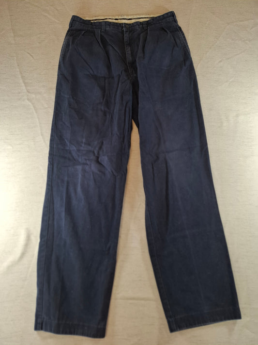 000166 Polo Ralph Lauren Chino size 35/32 Navy Blue
