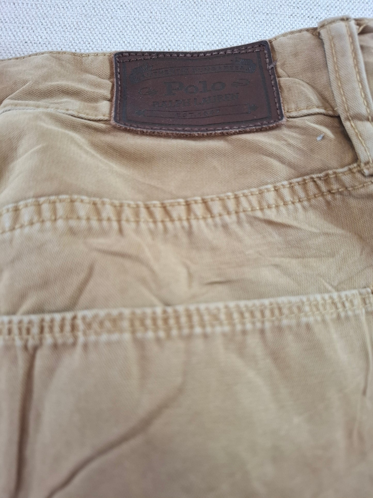 000180 Polo Ralph Lauren Jeans size 36/30 Khaki