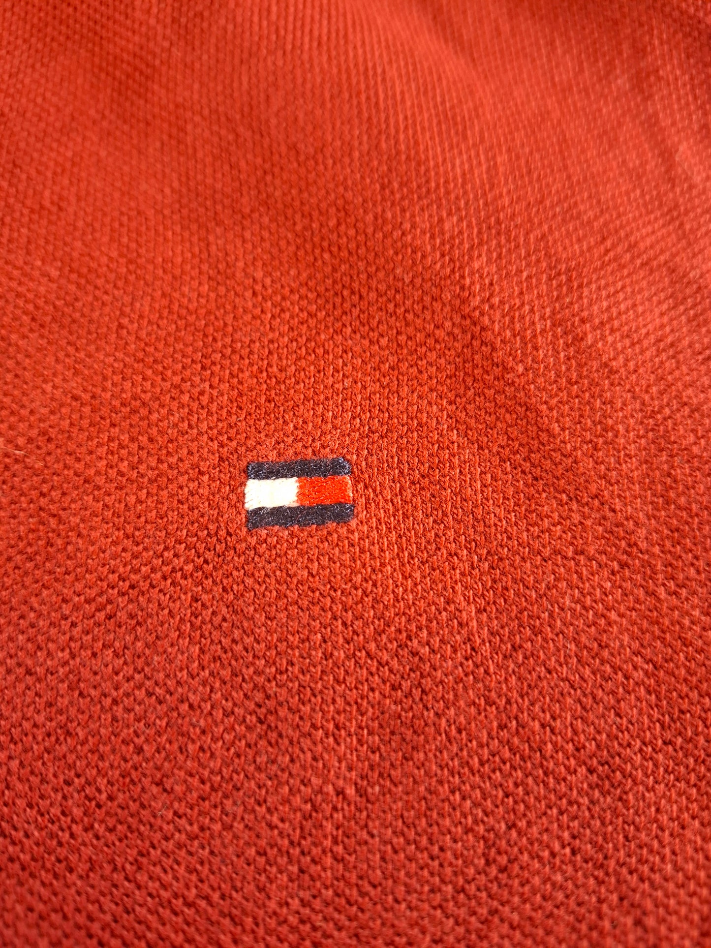 001108 Tommy Hilfiger Polo size L Burgundy