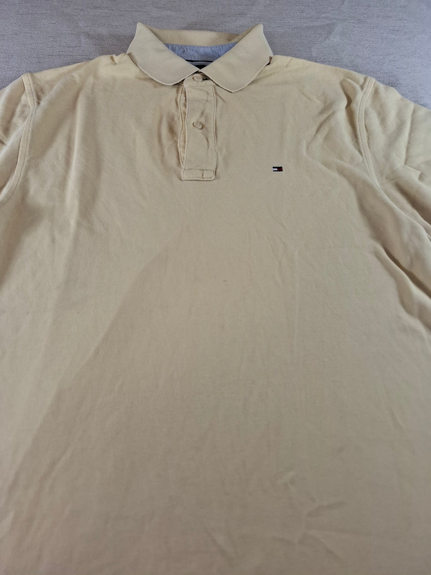 000155 – Tommy Hilfiger Polo – Yellow, Size M