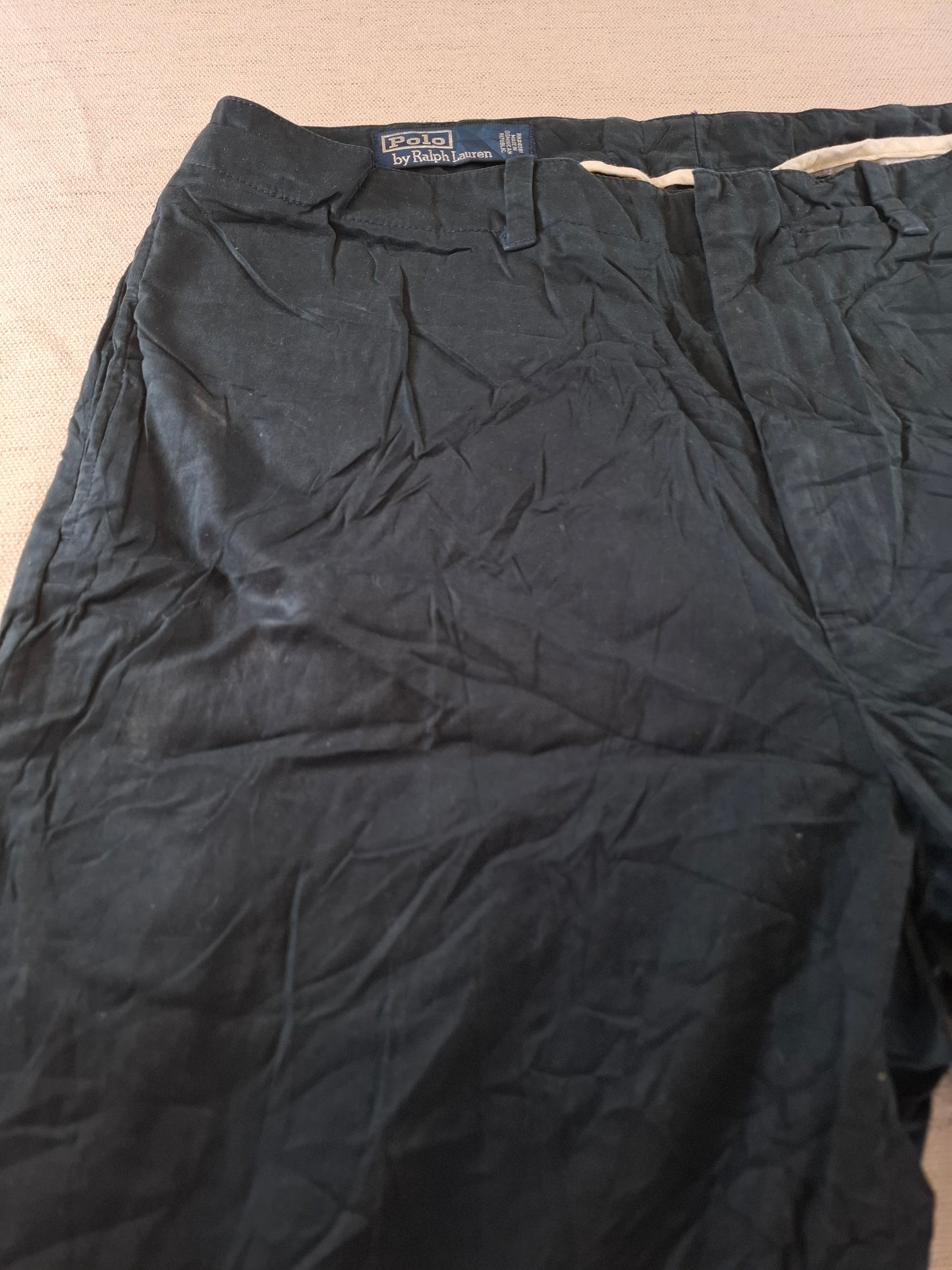 000167 Polo Ralph Lauren Chino size 35/32 Black